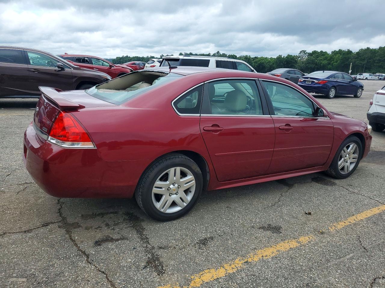 2011 Chevrolet Impala Lt Maroon vin: 2G1WB5EK0B1213770