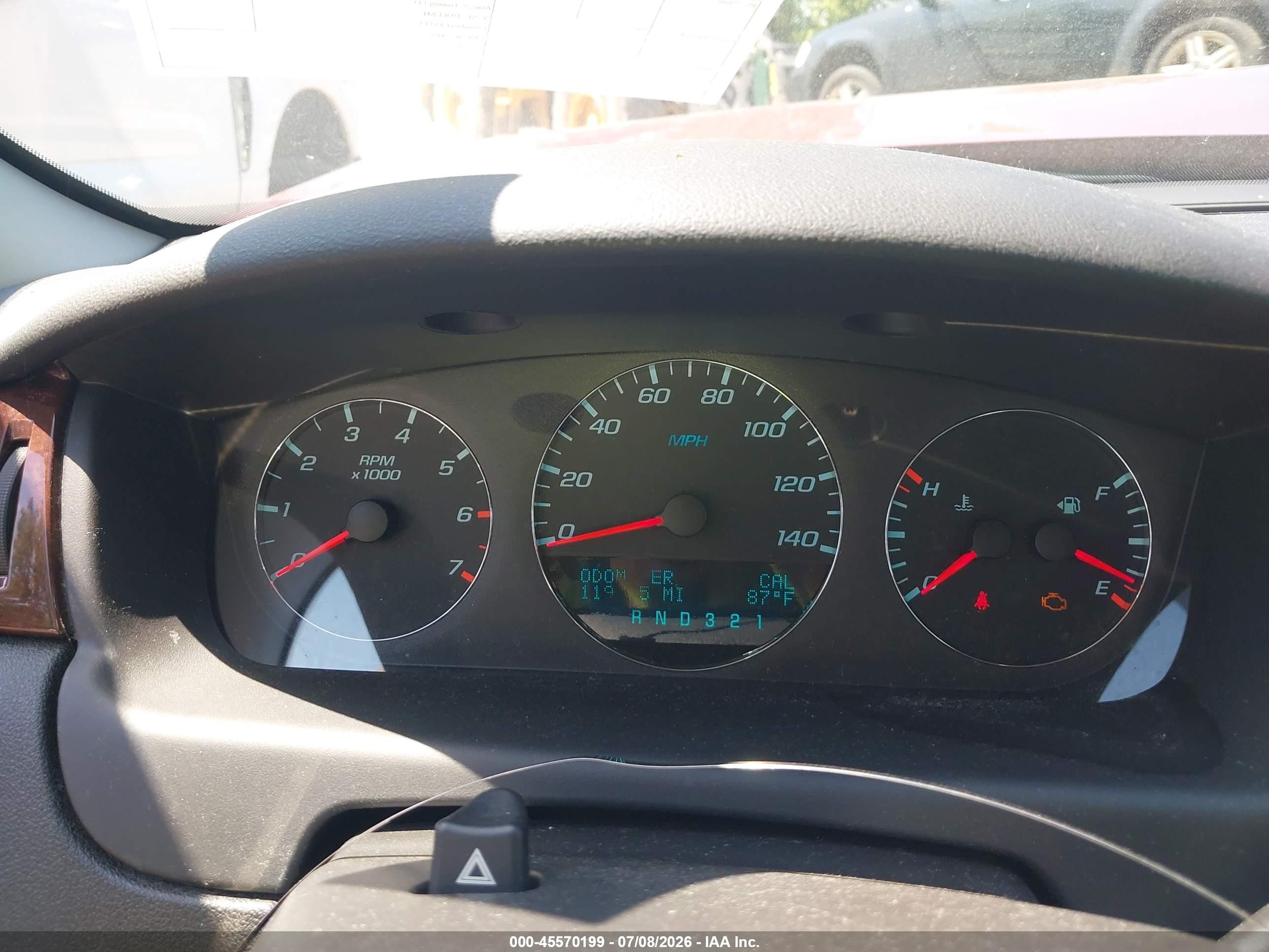 2011 Chevrolet Impala Lt Red vin: 2G1WB5EK0B1275654
