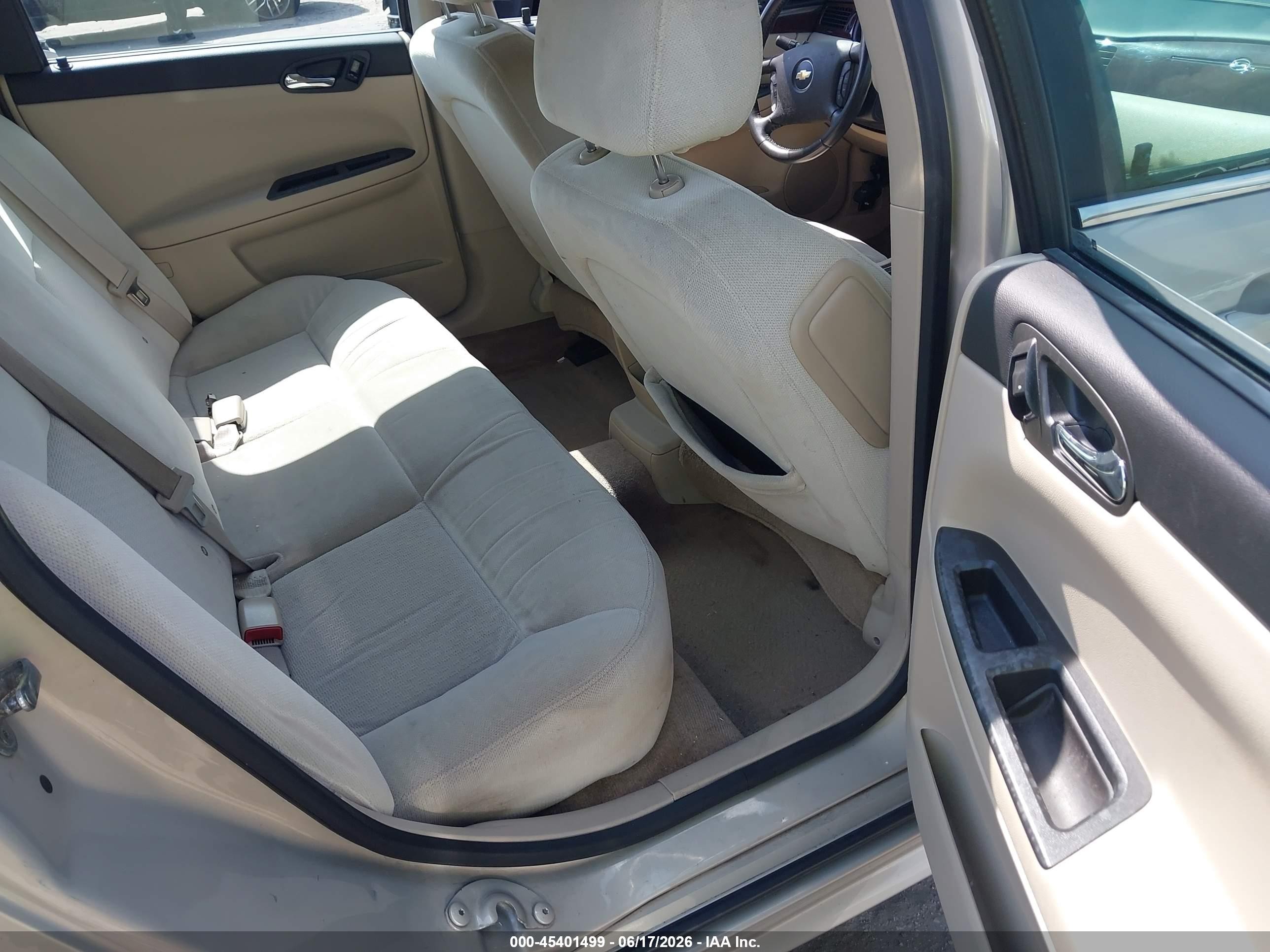 2011 Chevrolet Impala Lt Gold vin: 2G1WB5EK0B1326506