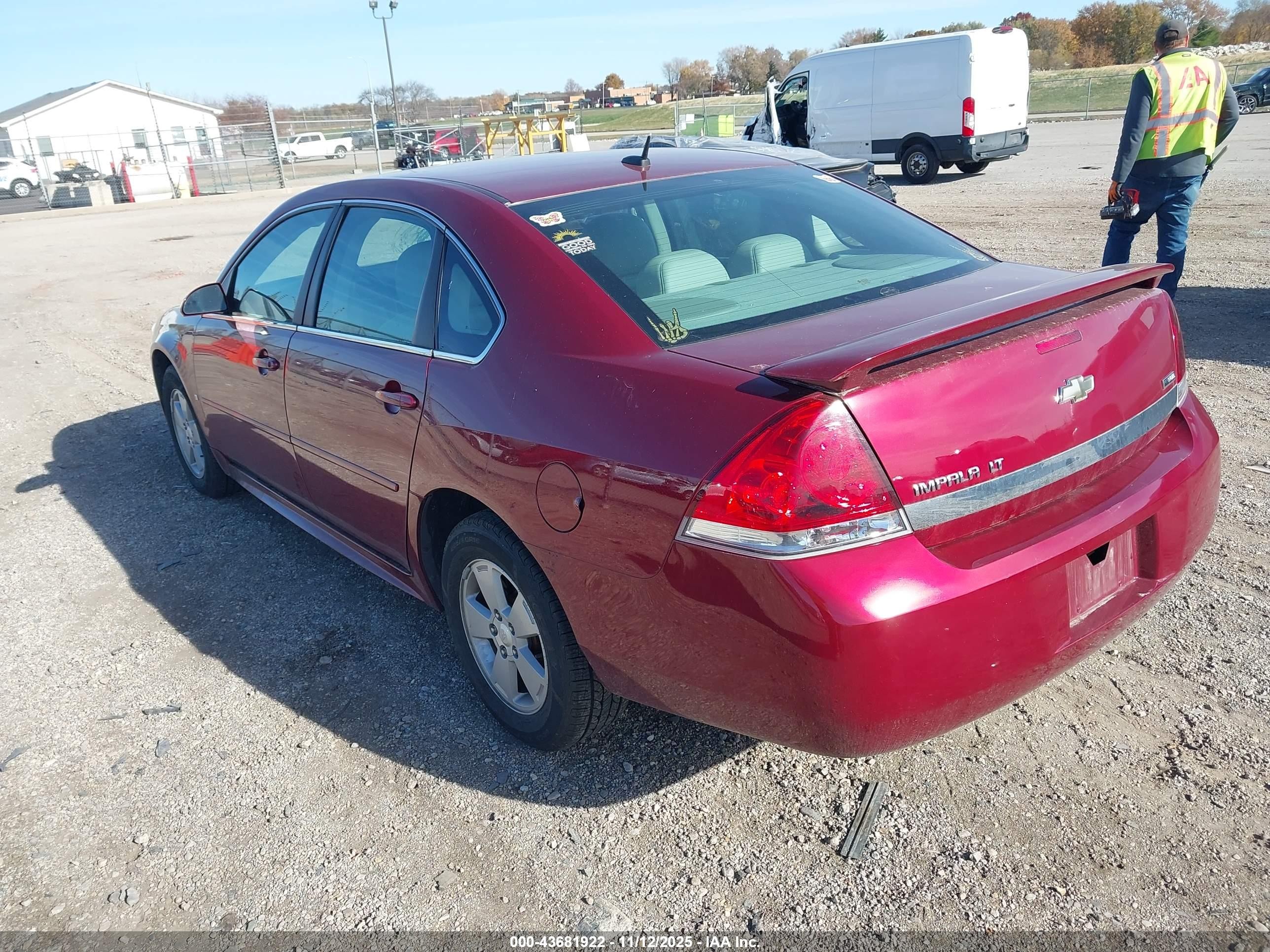 2010 Chevrolet Impala Lt Темно-бордовый vin: 2G1WB5EK1A1103793