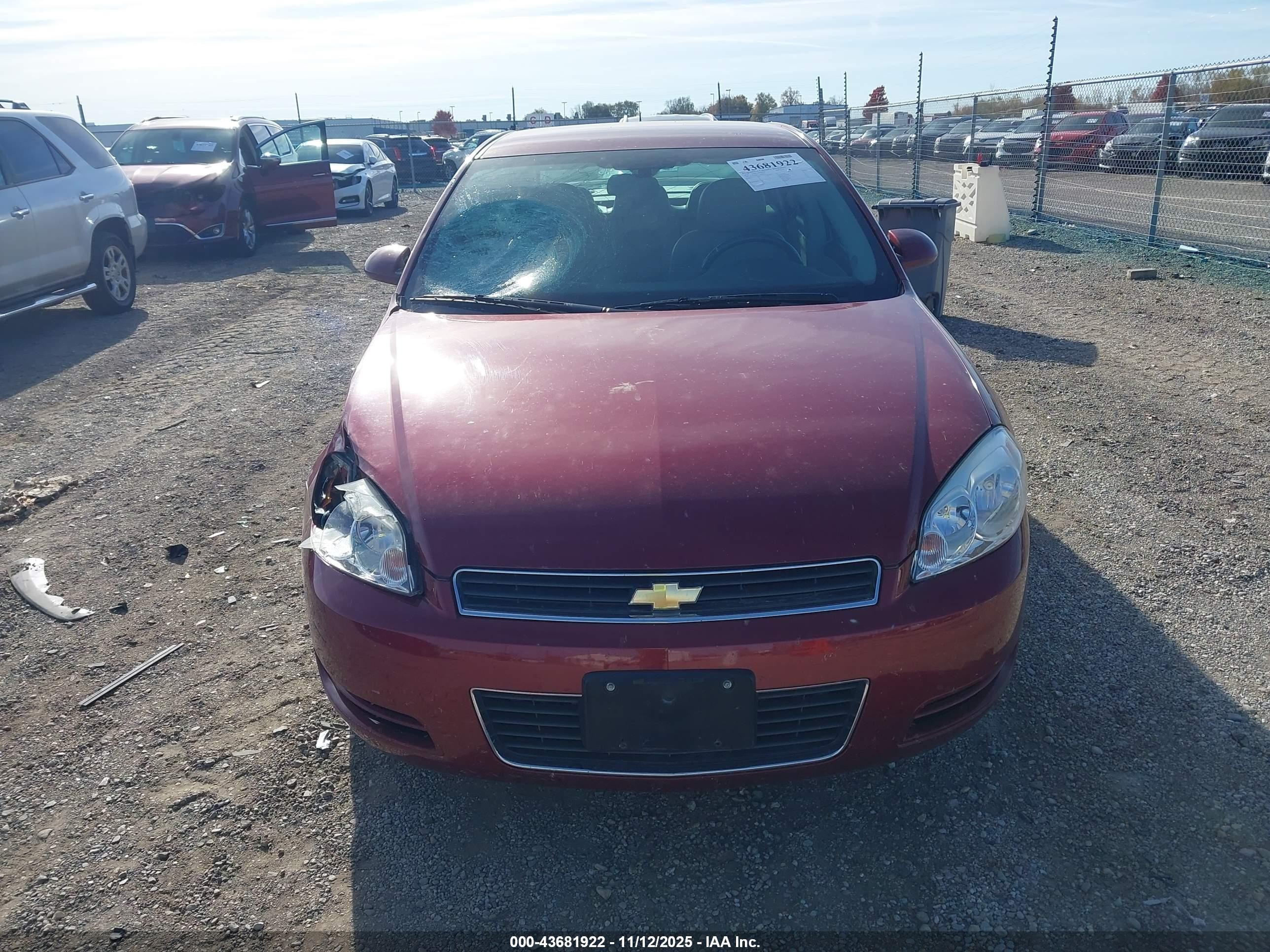 2010 Chevrolet Impala Lt Темно-бордовый vin: 2G1WB5EK1A1103793