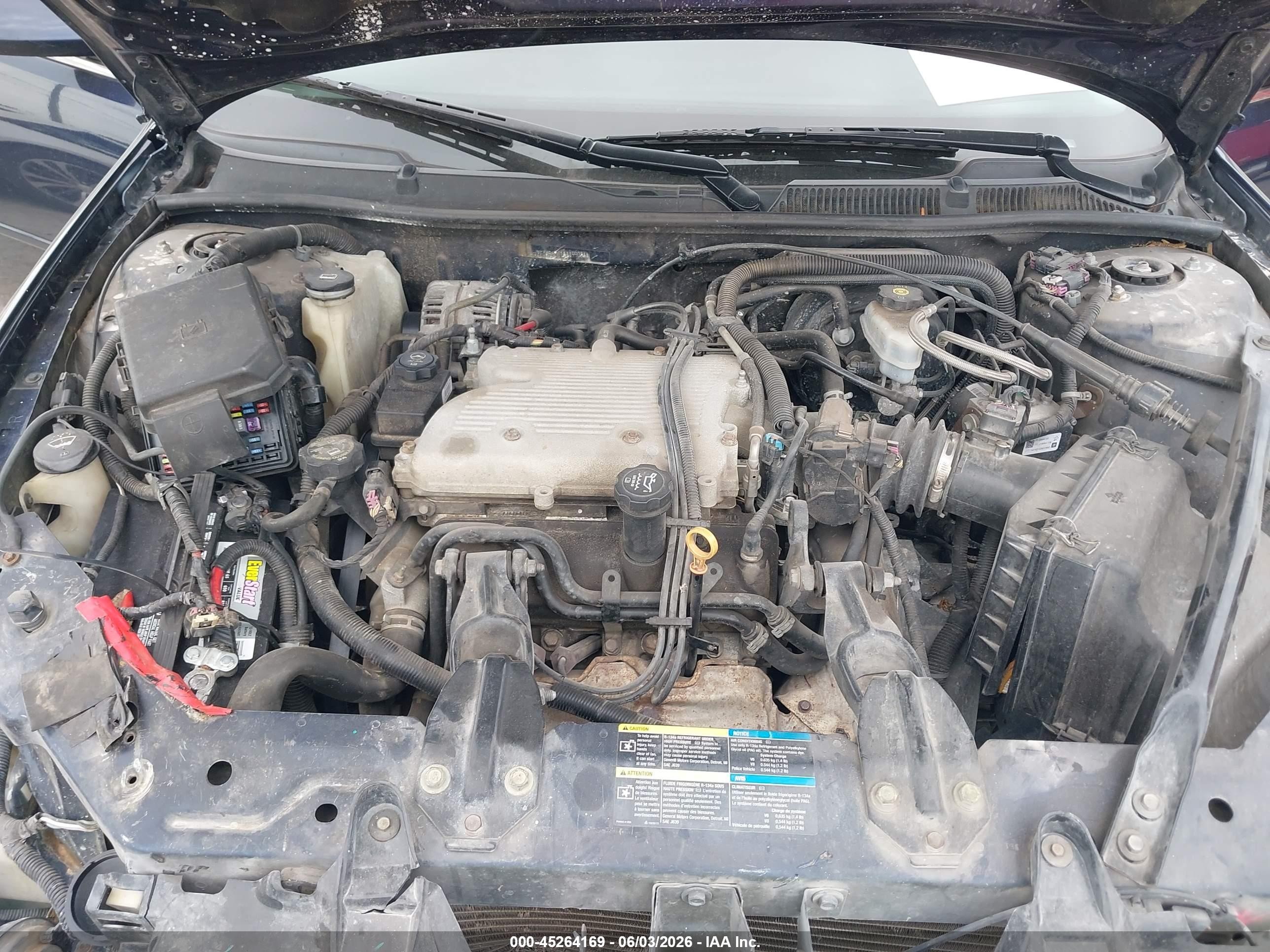 2010 Chevrolet Impala Lt Blue vin: 2G1WB5EK1A1199084