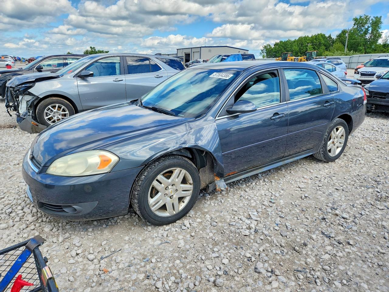 2010 Chevrolet Impala Lt Серый vin: 2G1WB5EK1A1219012