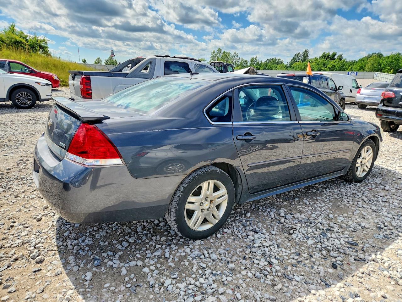 2010 Chevrolet Impala Lt Серый vin: 2G1WB5EK1A1219012
