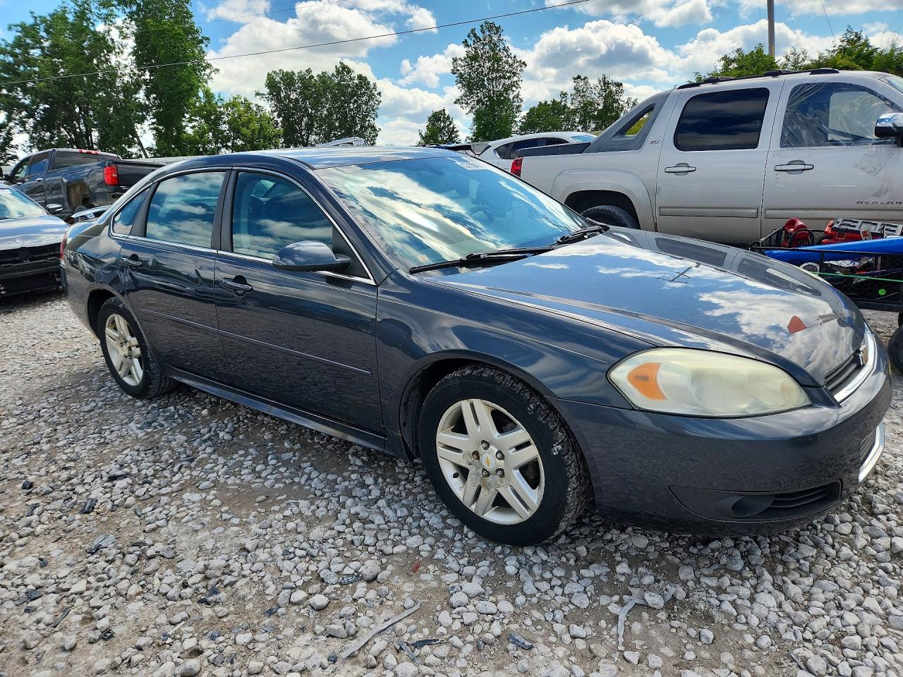 2010 Chevrolet Impala Lt Серый vin: 2G1WB5EK1A1219012