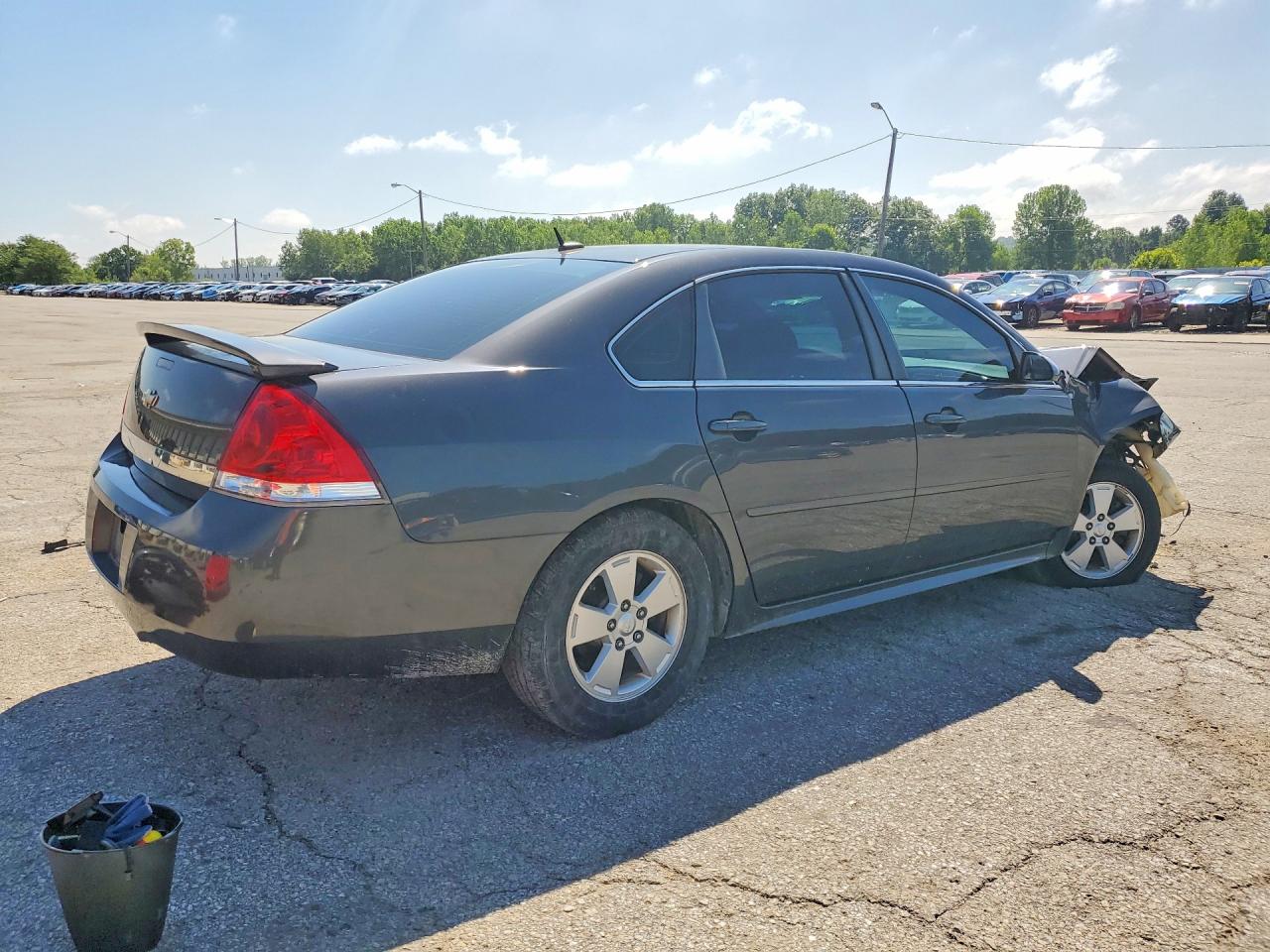 2010 Chevrolet Impala Lt Gray vin: 2G1WB5EK1A1236294