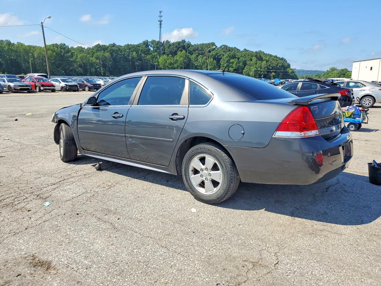 2010 Chevrolet Impala Lt Gray vin: 2G1WB5EK1A1236294