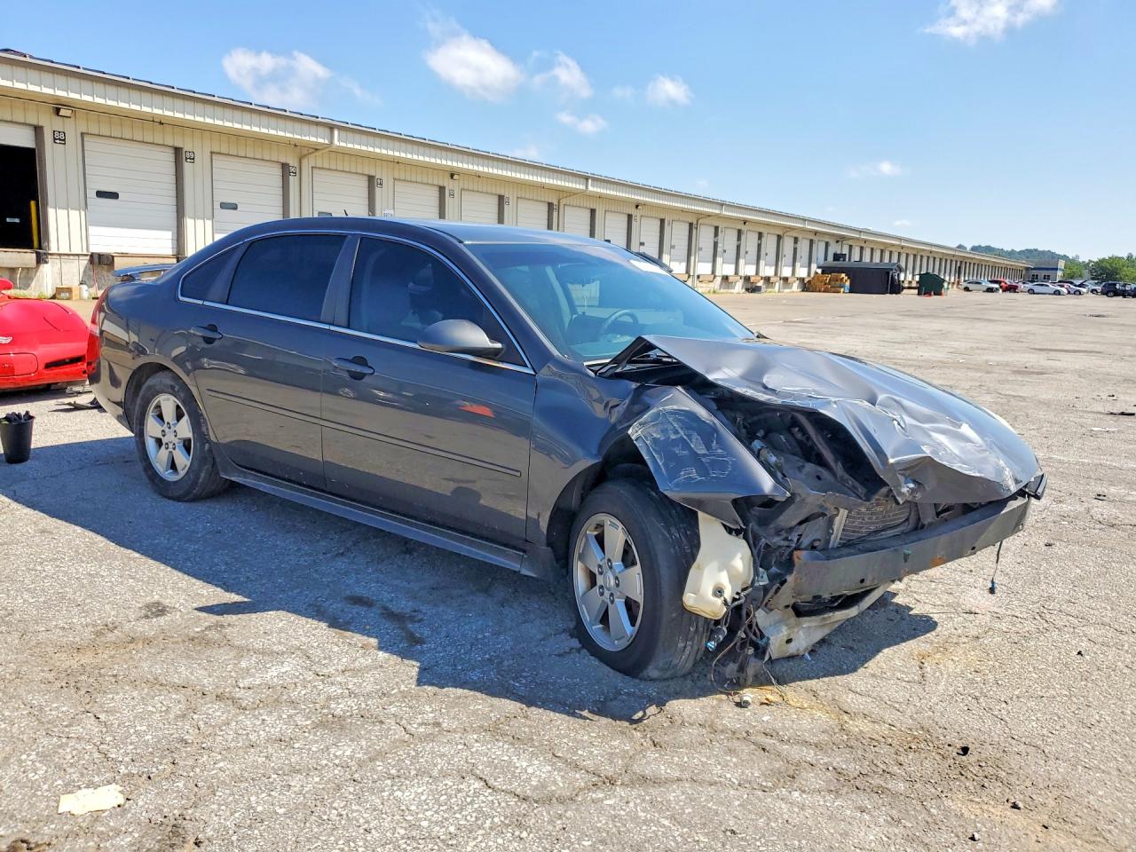 2010 Chevrolet Impala Lt Gray vin: 2G1WB5EK1A1236294