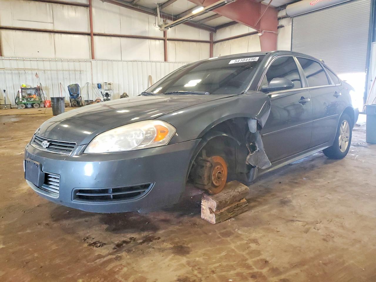 2011 Chevrolet Impala Lt Gray vin: 2G1WB5EK1B1130459