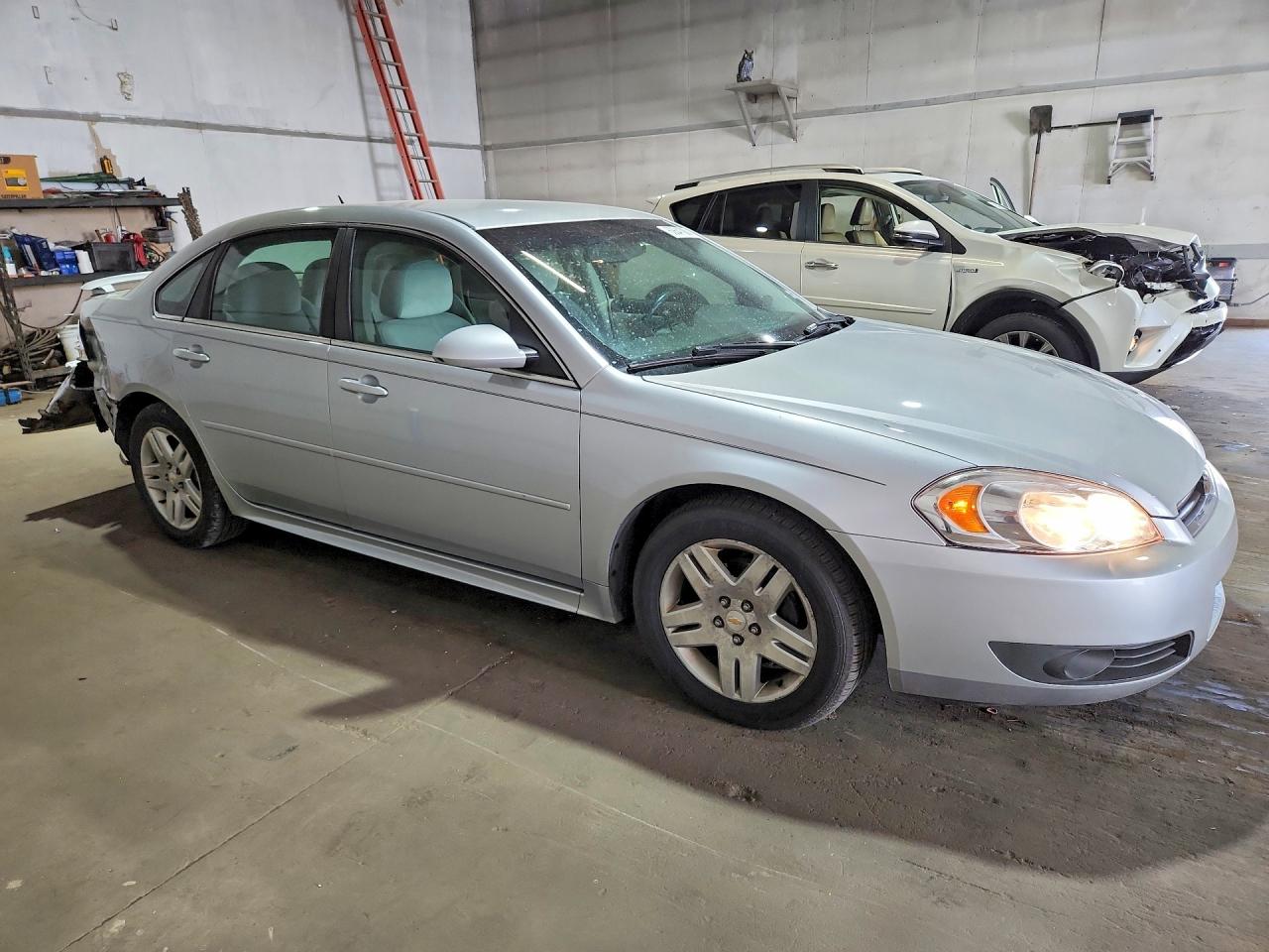 2011 Chevrolet Impala Lt White vin: 2G1WB5EK1B1165194