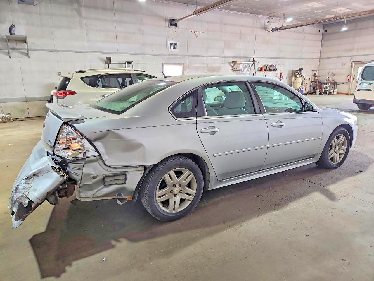 2011 Chevrolet Impala Lt White vin: 2G1WB5EK1B1165194
