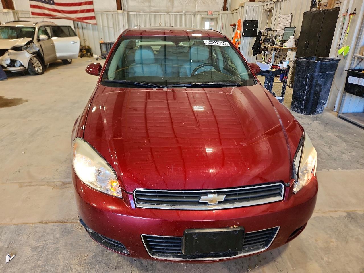 2010 Chevrolet Impala Lt Red vin: 2G1WB5EK2A1136558