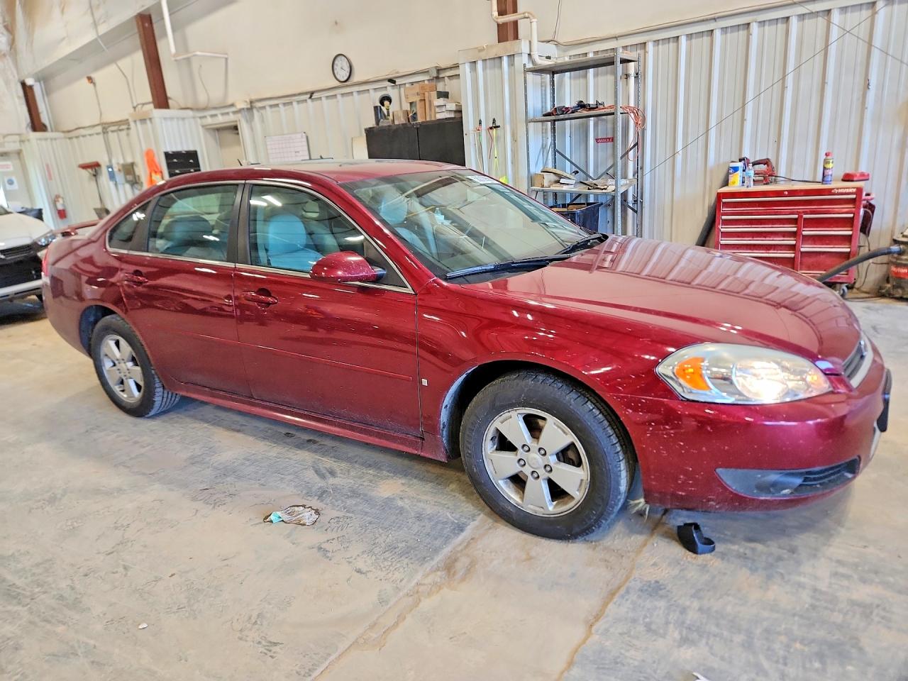 2010 Chevrolet Impala Lt Red vin: 2G1WB5EK2A1136558