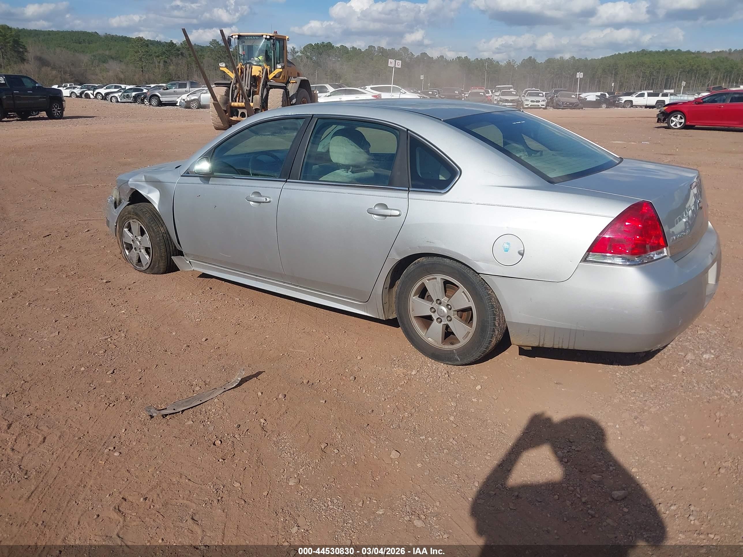 2010 Chevrolet Impala Lt Silver vin: 2G1WB5EK2A1149780