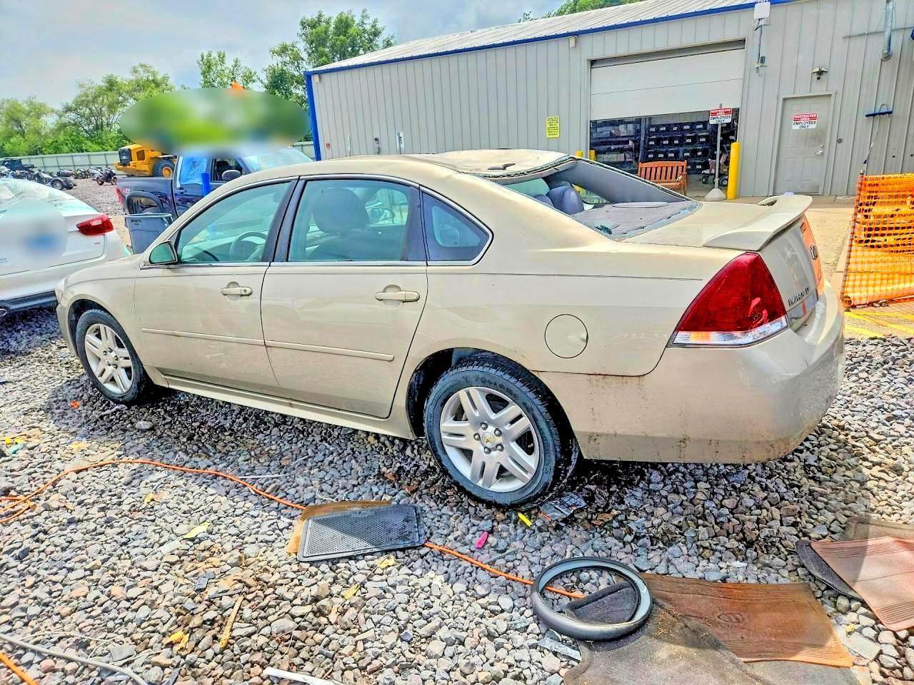 2011 Chevrolet Impala Lt Золотой vin: 2G1WB5EK2B1134715