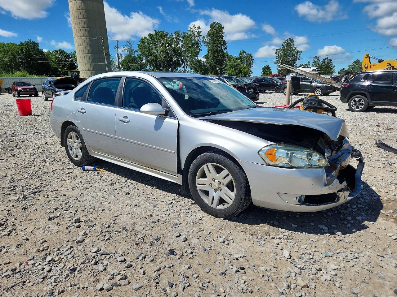 2011 Chevrolet Impala Lt Silver vin: 2G1WB5EK2B1309268