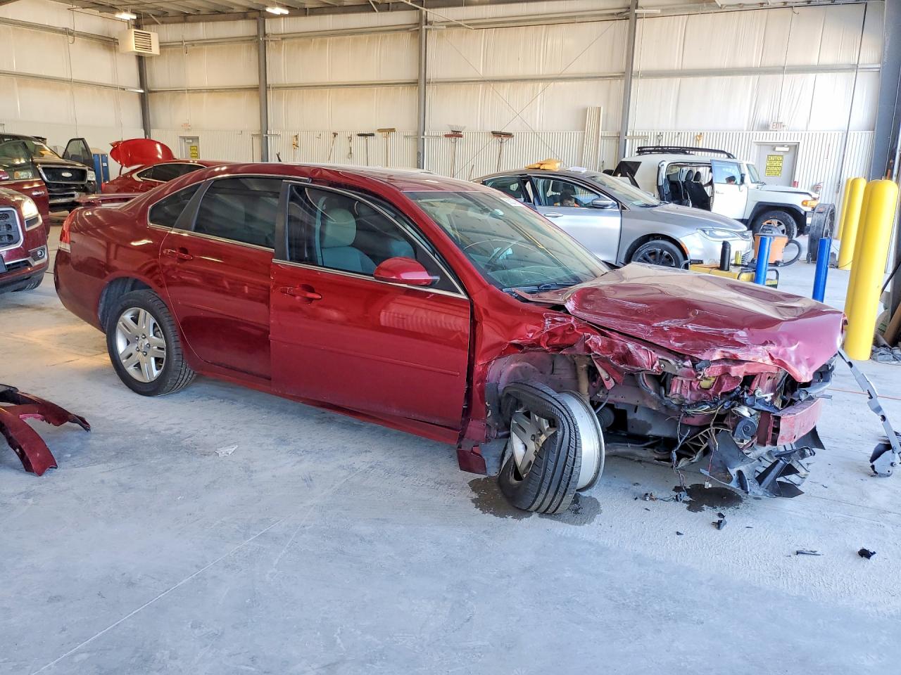 2011 Chevrolet Impala Lt Burgundy vin: 2G1WB5EK2B1311747