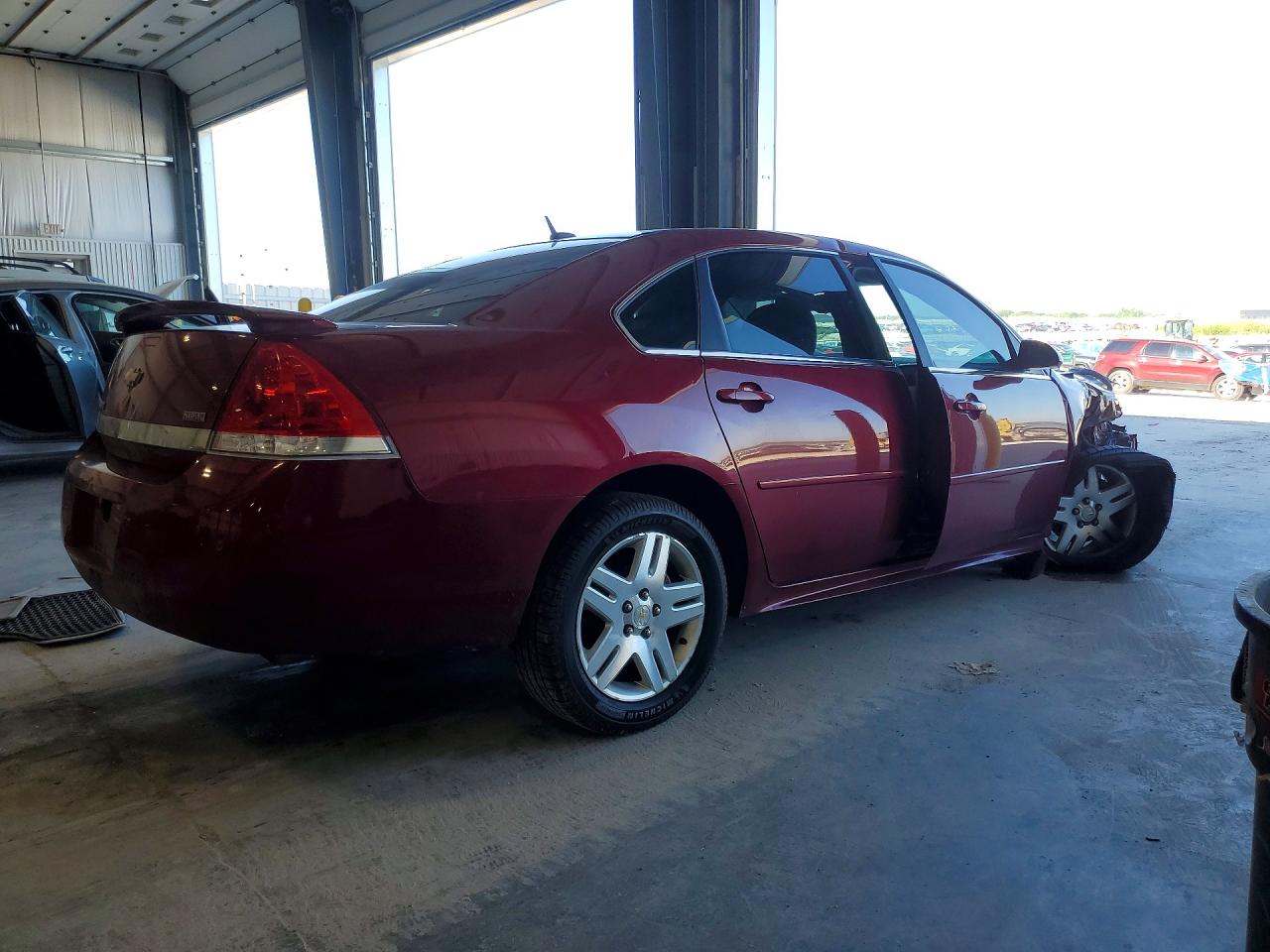 2011 Chevrolet Impala Lt Burgundy vin: 2G1WB5EK2B1311747