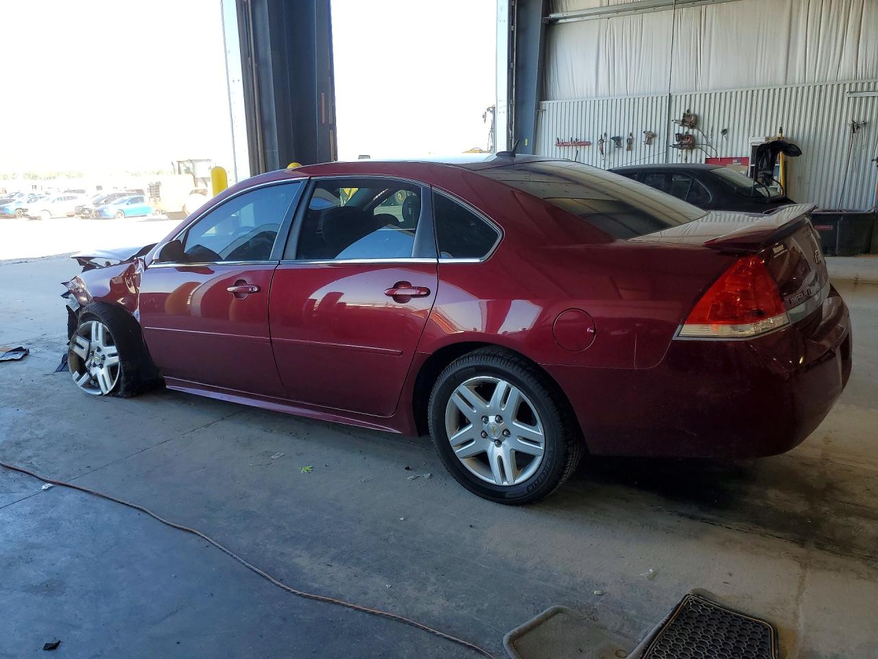 2011 Chevrolet Impala Lt Burgundy vin: 2G1WB5EK2B1311747
