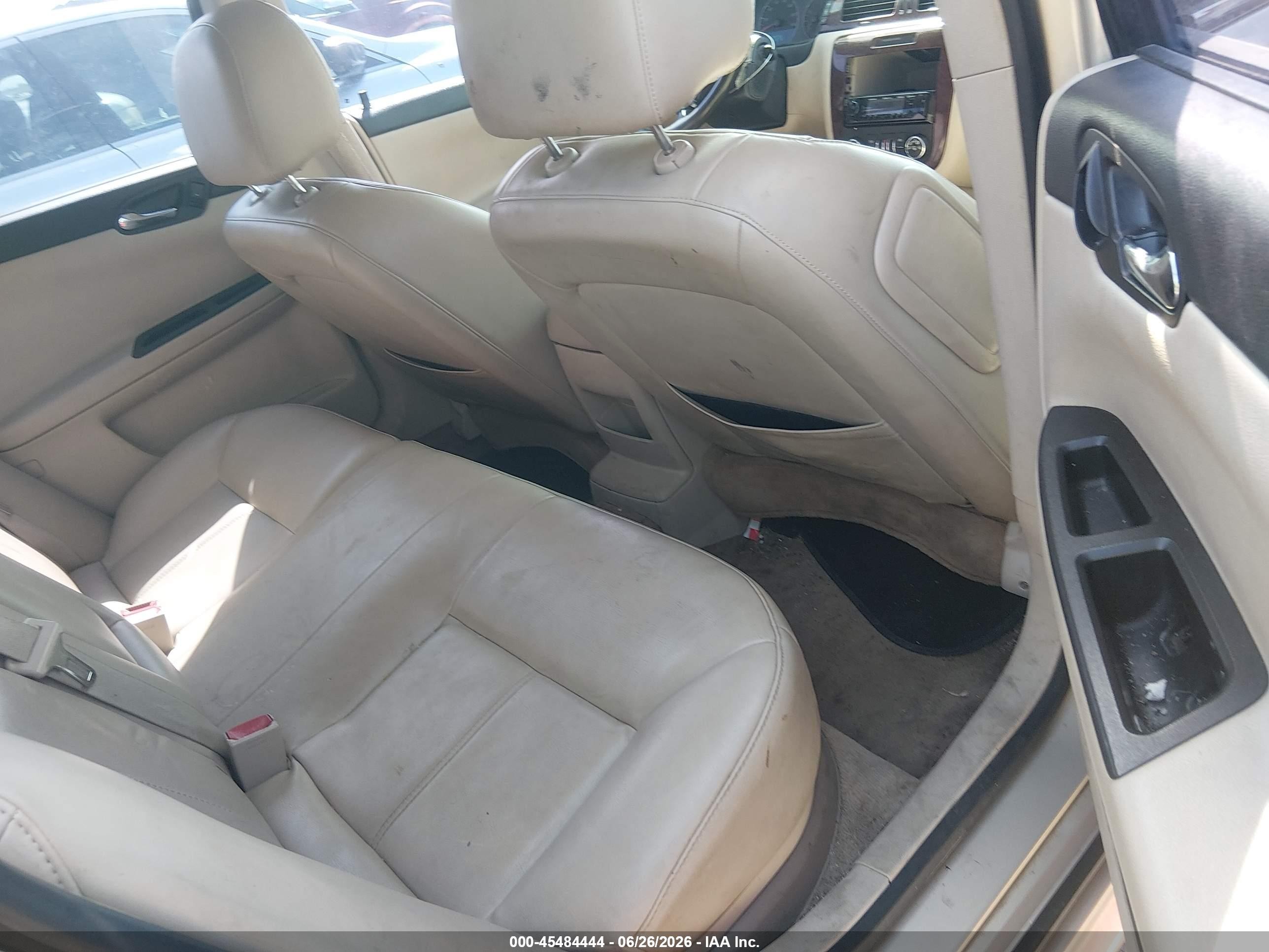 2011 Chevrolet Impala Lt Beige vin: 2G1WB5EK2B1332159