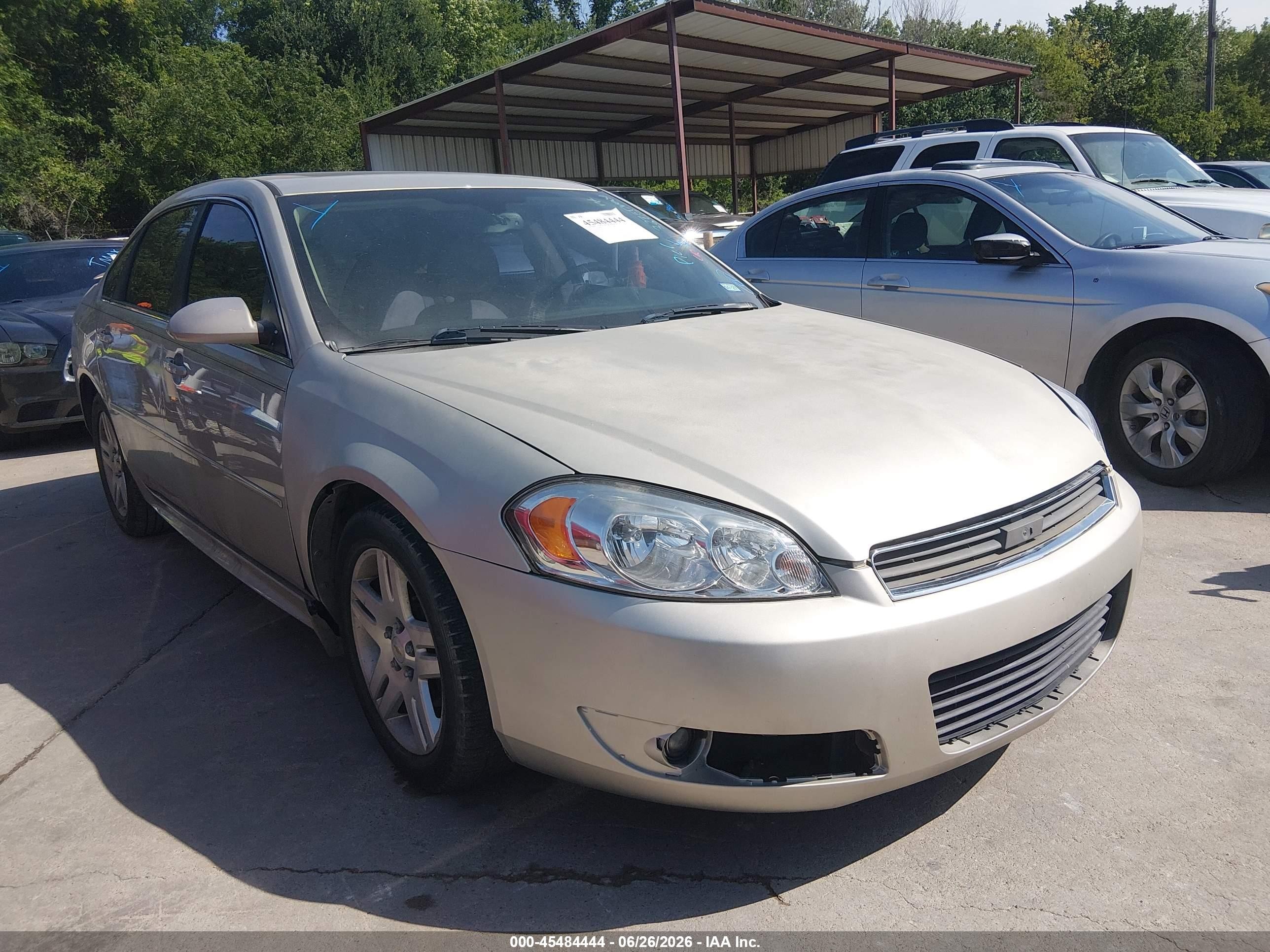 2011 Chevrolet Impala Lt Beige vin: 2G1WB5EK2B1332159