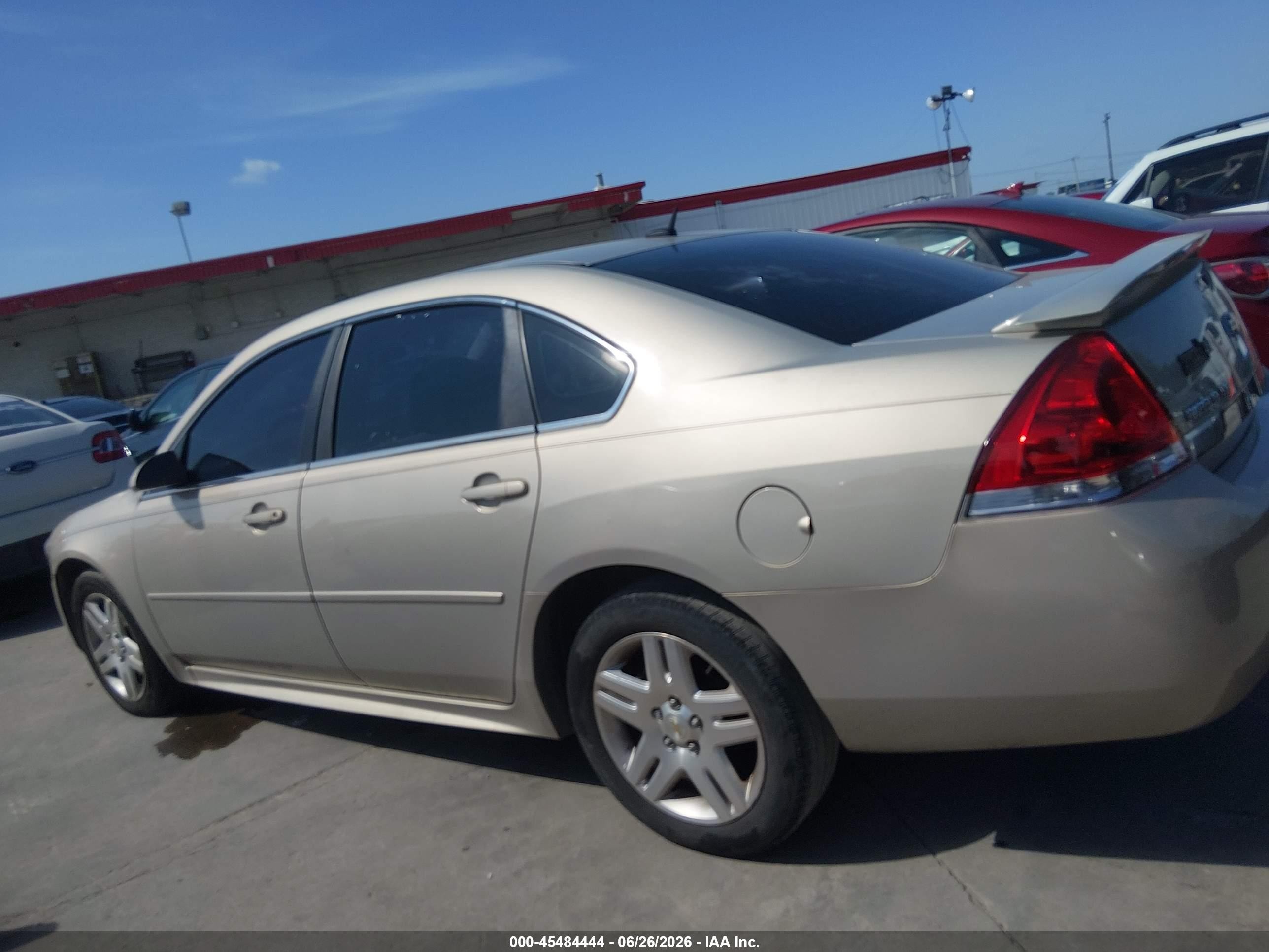 2011 Chevrolet Impala Lt Beige vin: 2G1WB5EK2B1332159