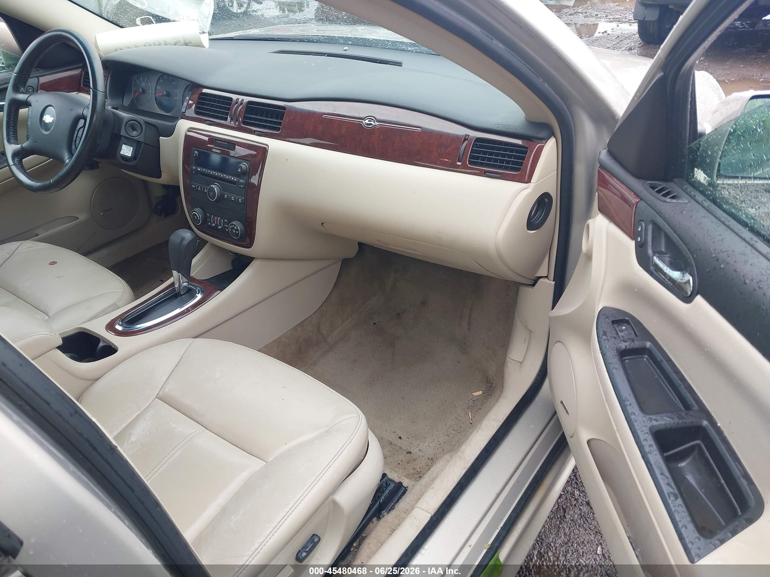 2010 Chevrolet Impala Lt Tan vin: 2G1WB5EK3A1133412