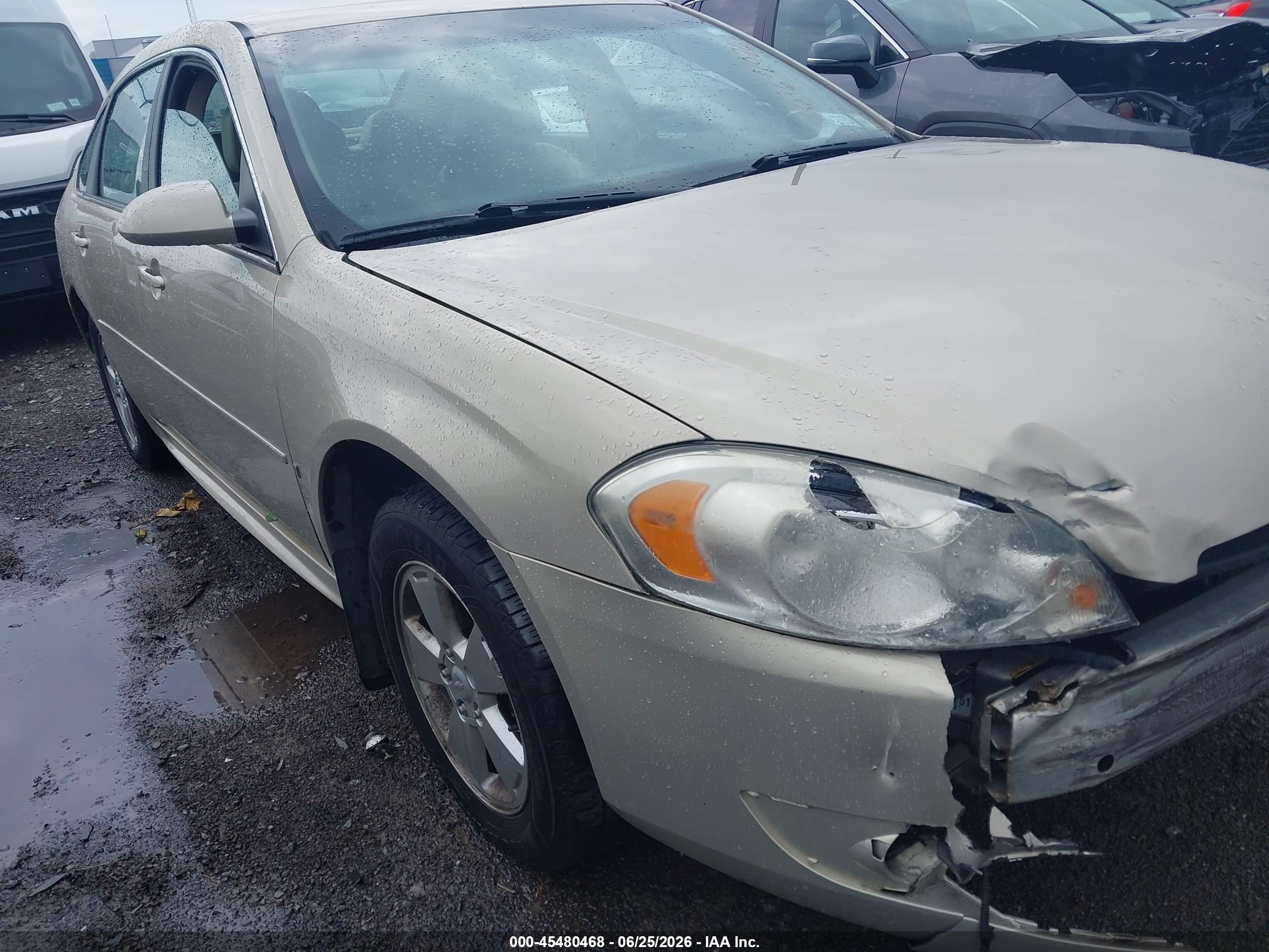 2010 Chevrolet Impala Lt Tan vin: 2G1WB5EK3A1133412