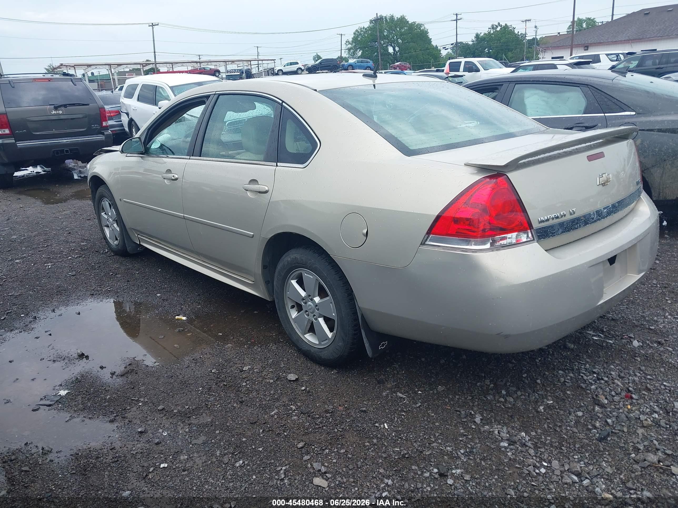 2010 Chevrolet Impala Lt Tan vin: 2G1WB5EK3A1133412