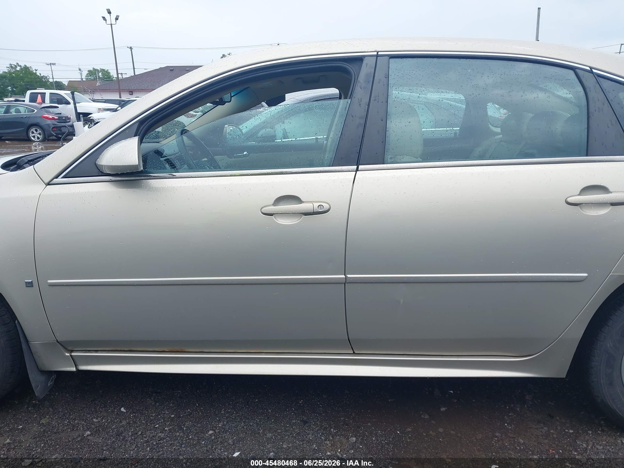 2010 Chevrolet Impala Lt Tan vin: 2G1WB5EK3A1133412