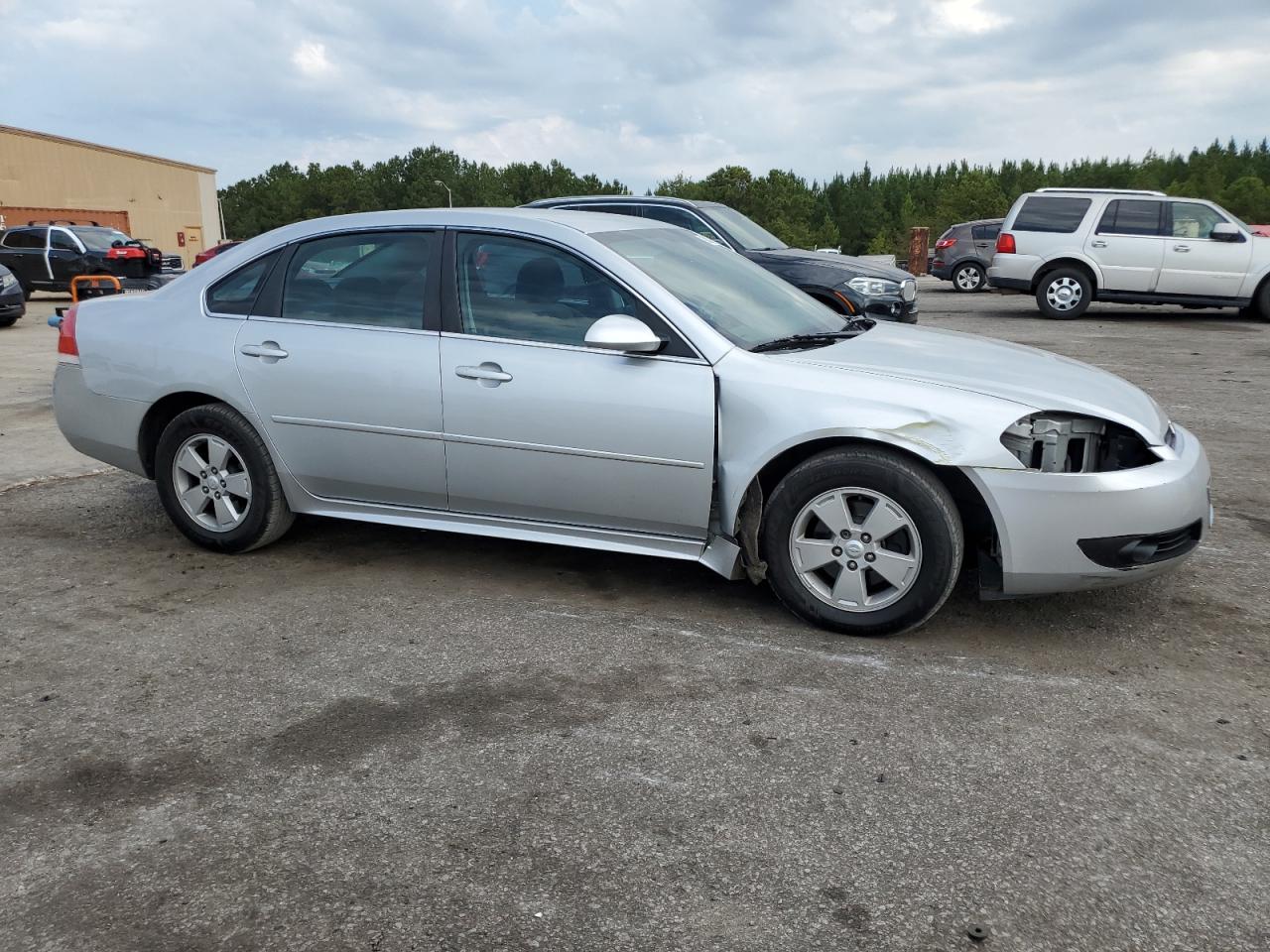2010 Chevrolet Impala Lt Silver vin: 2G1WB5EK3A1182707
