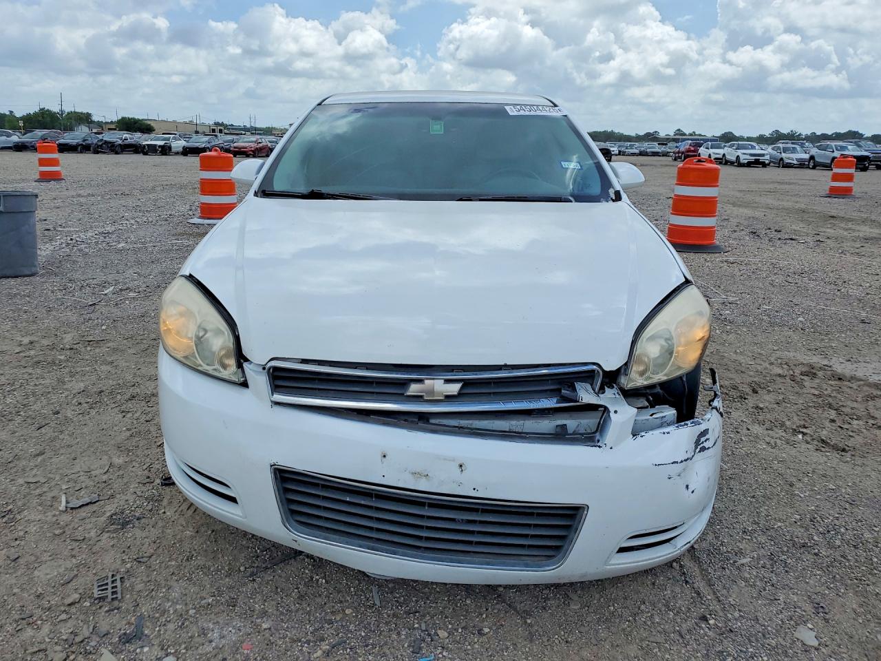 2010 Chevrolet Impala Lt White vin: 2G1WB5EK3A1220548