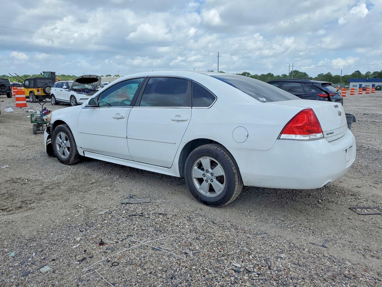 2010 Chevrolet Impala Lt White vin: 2G1WB5EK3A1220548