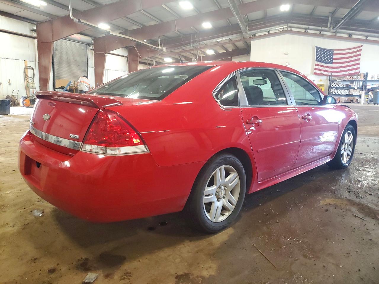 2011 Chevrolet Impala Lt Красный vin: 2G1WB5EK3B1252496