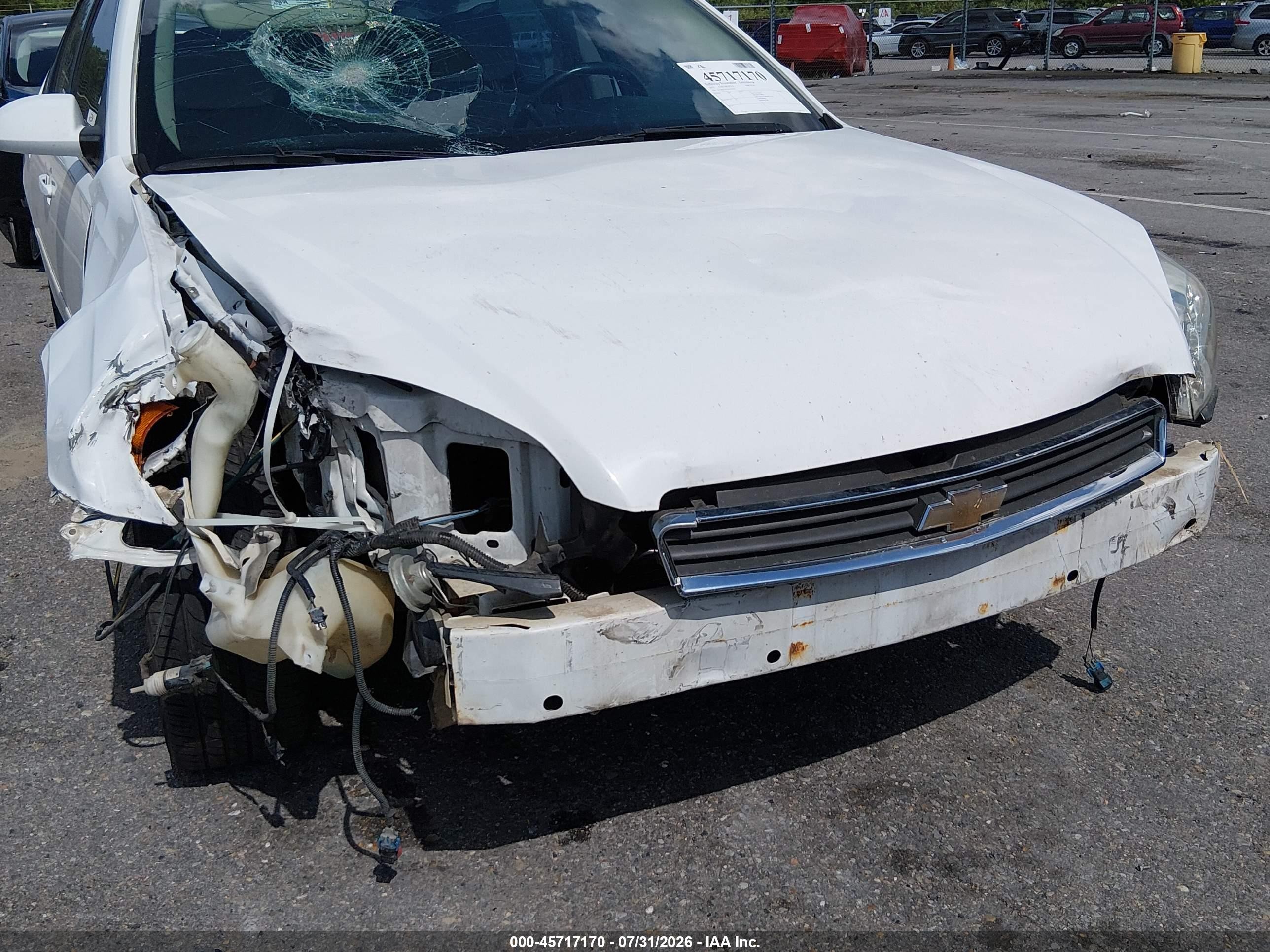 2011 Chevrolet Impala Lt White vin: 2G1WB5EK3B1281254