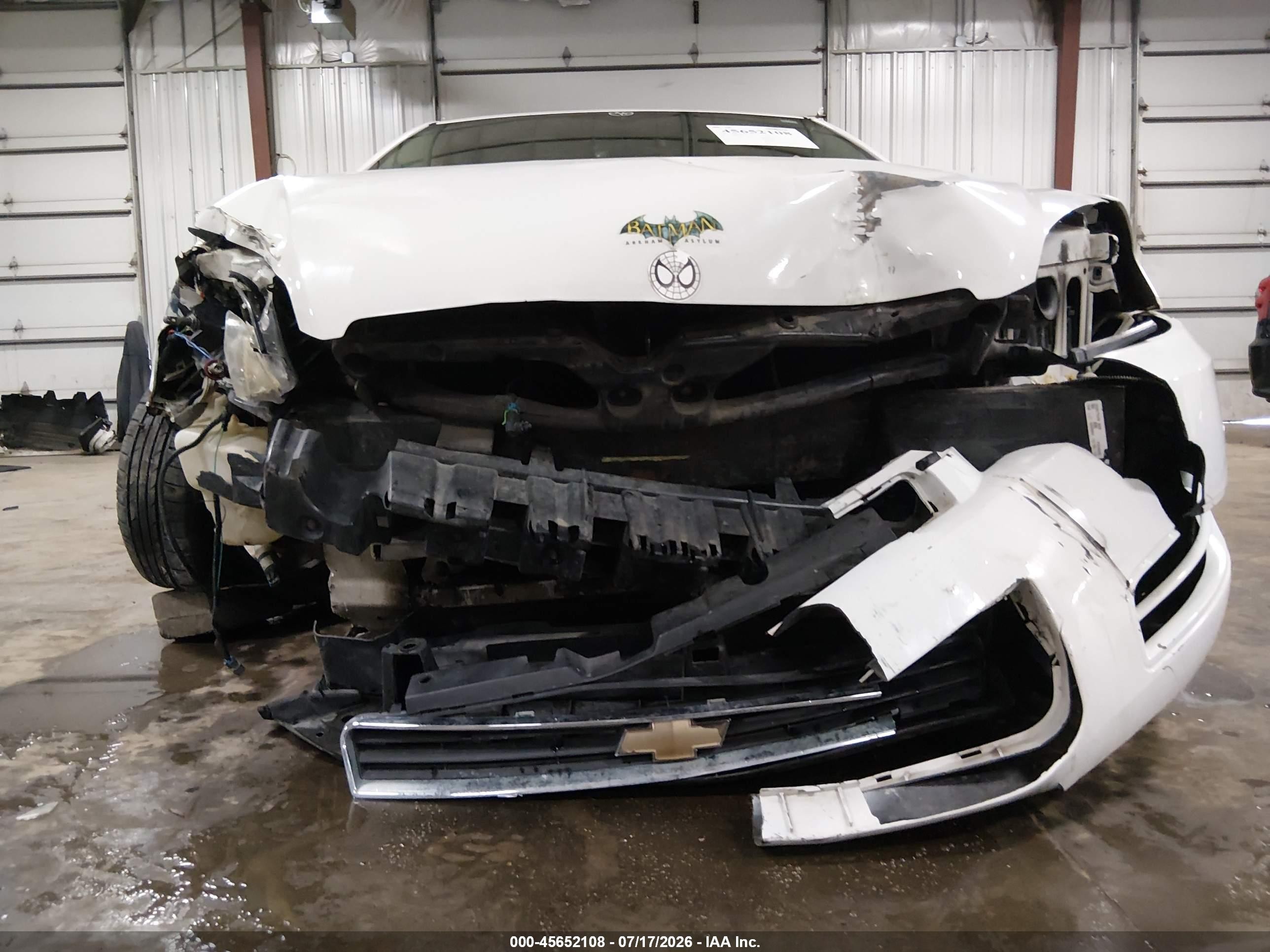 2010 Chevrolet Impala Lt White vin: 2G1WB5EK4A1111113