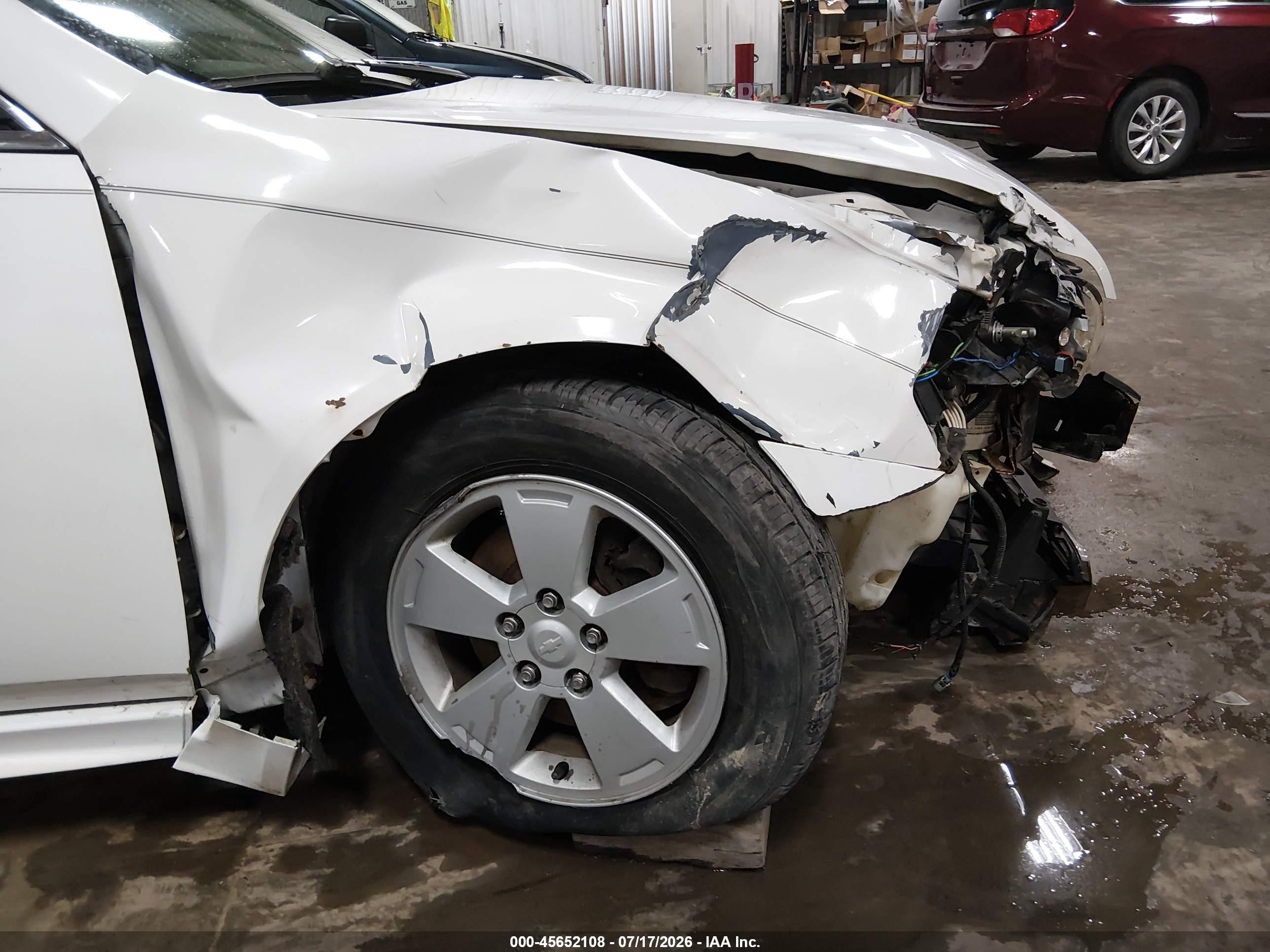 2010 Chevrolet Impala Lt White vin: 2G1WB5EK4A1111113