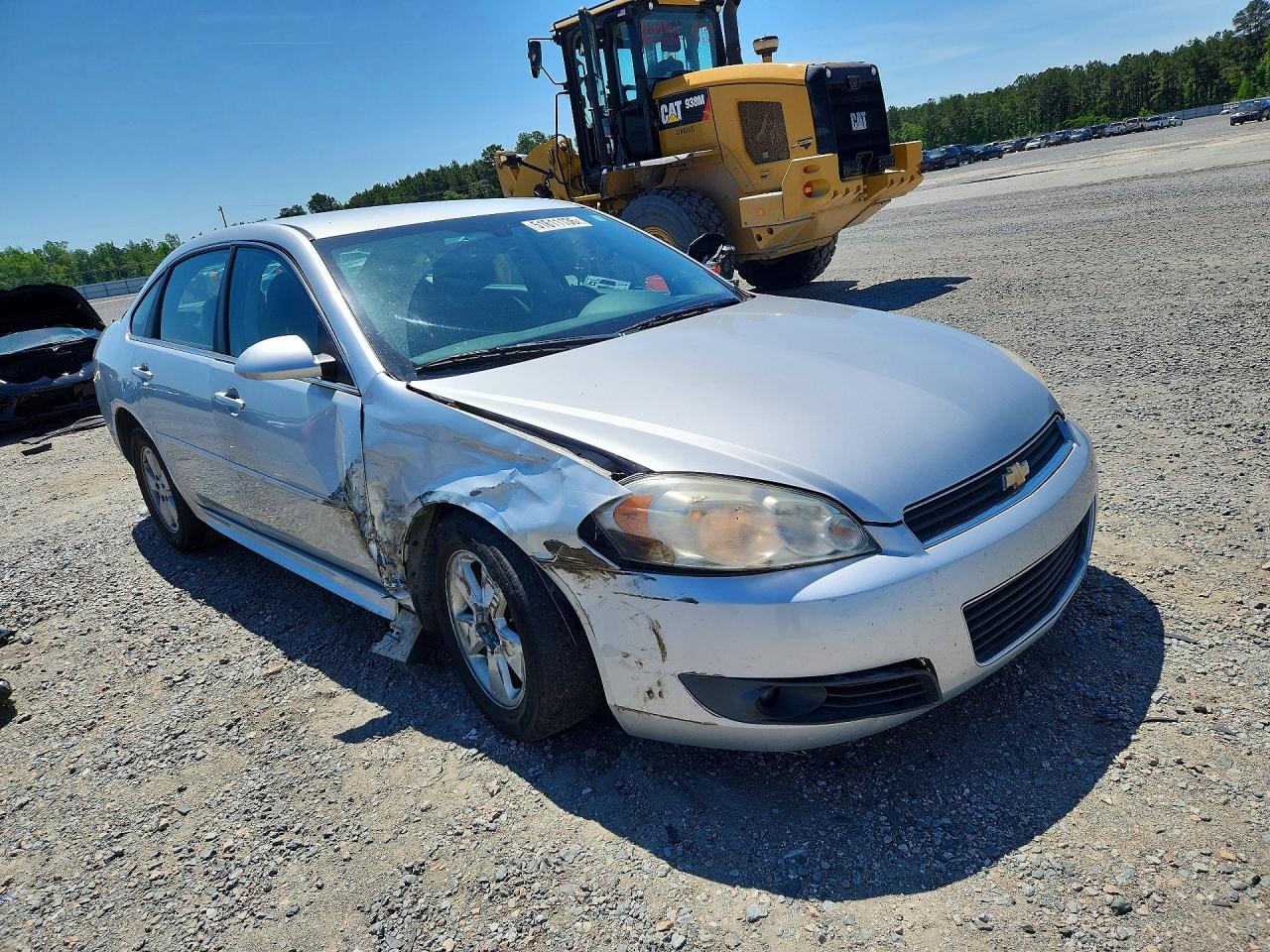 2010 Chevrolet Impala Lt Silver vin: 2G1WB5EK4A1180982
