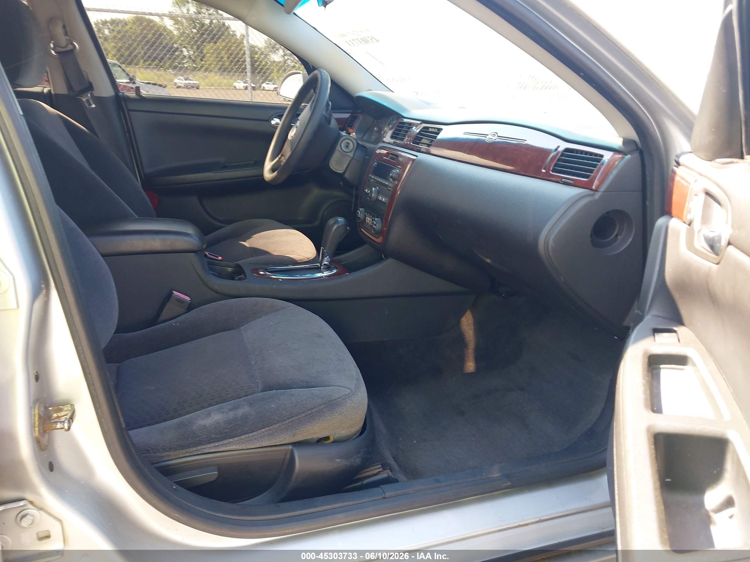 2010 Chevrolet Impala Lt Gray vin: 2G1WB5EK4A1197149
