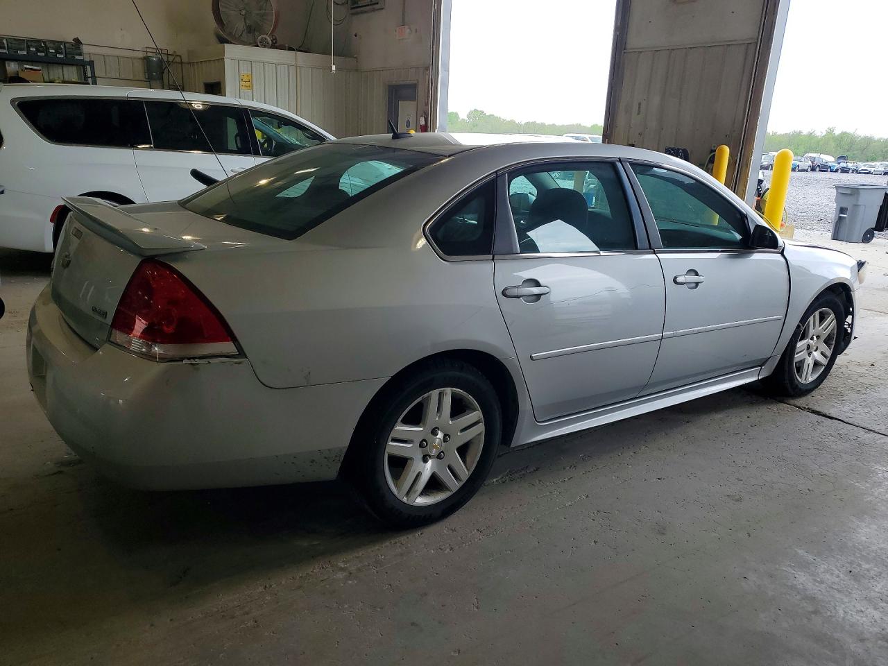 2010 Chevrolet Impala Lt Silver vin: 2G1WB5EK4A1230232
