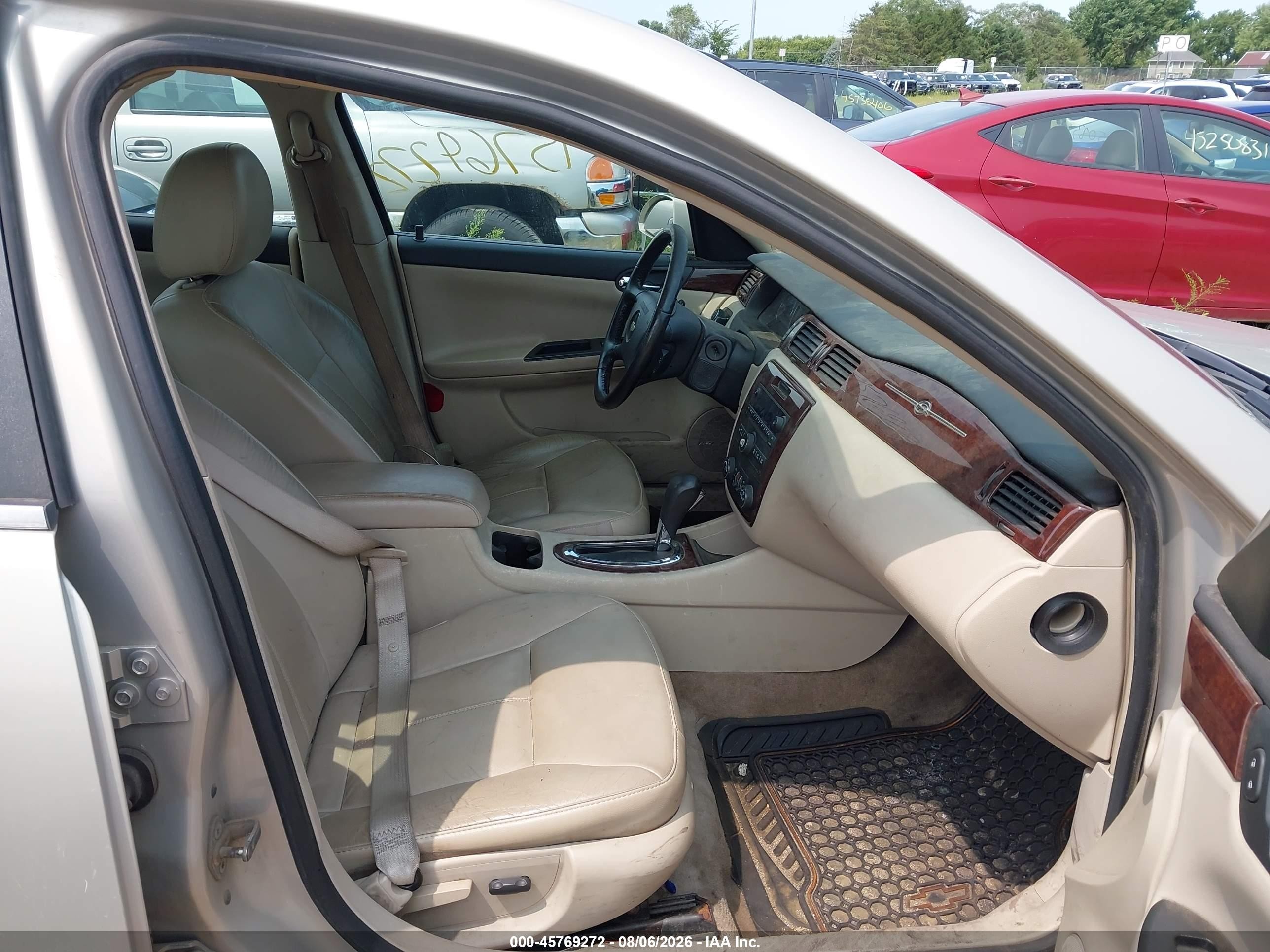 2010 Chevrolet Impala Lt Tan vin: 2G1WB5EK4A1238301