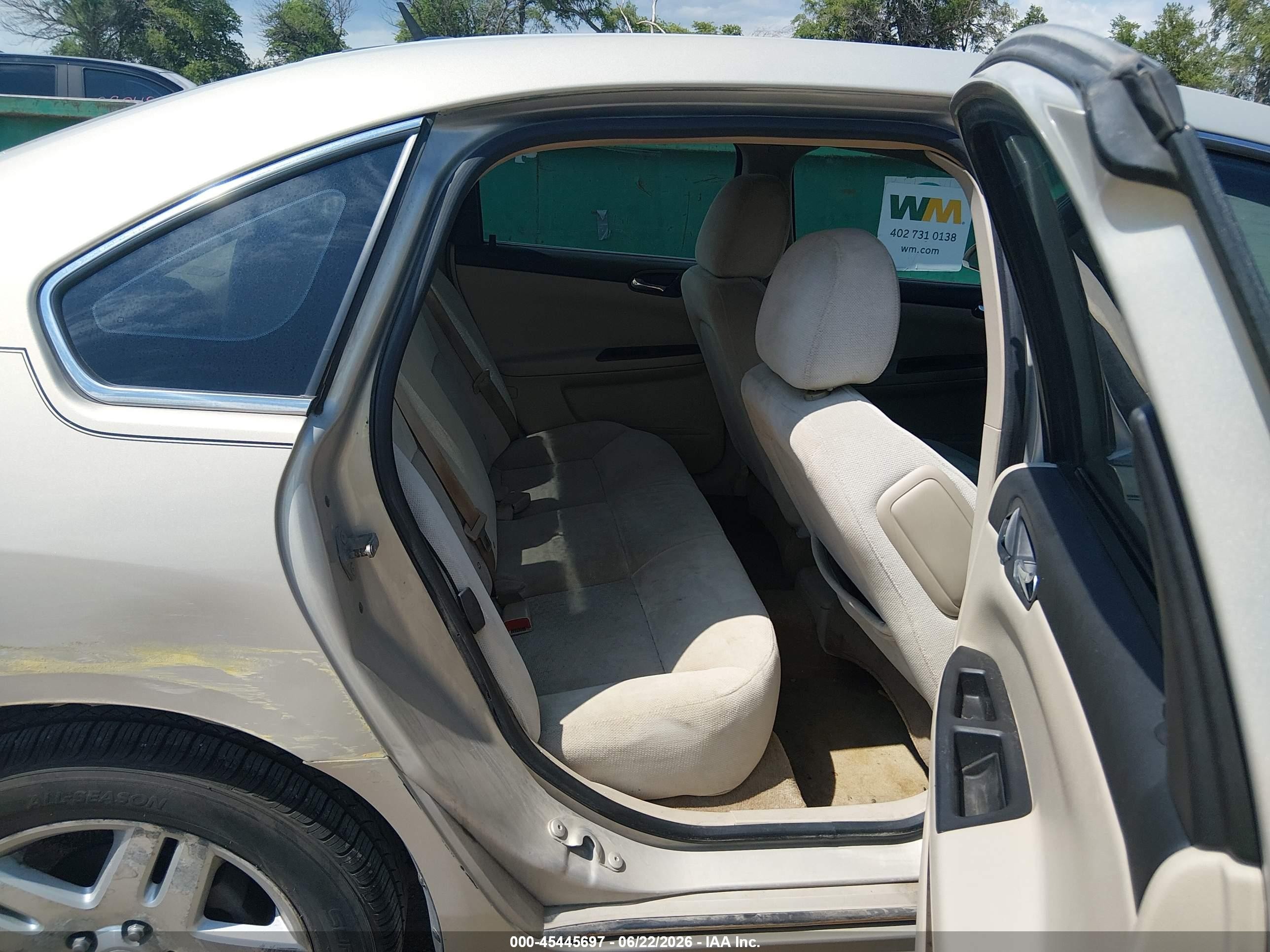 2011 Chevrolet Impala Lt Золотой vin: 2G1WB5EK4B1100386