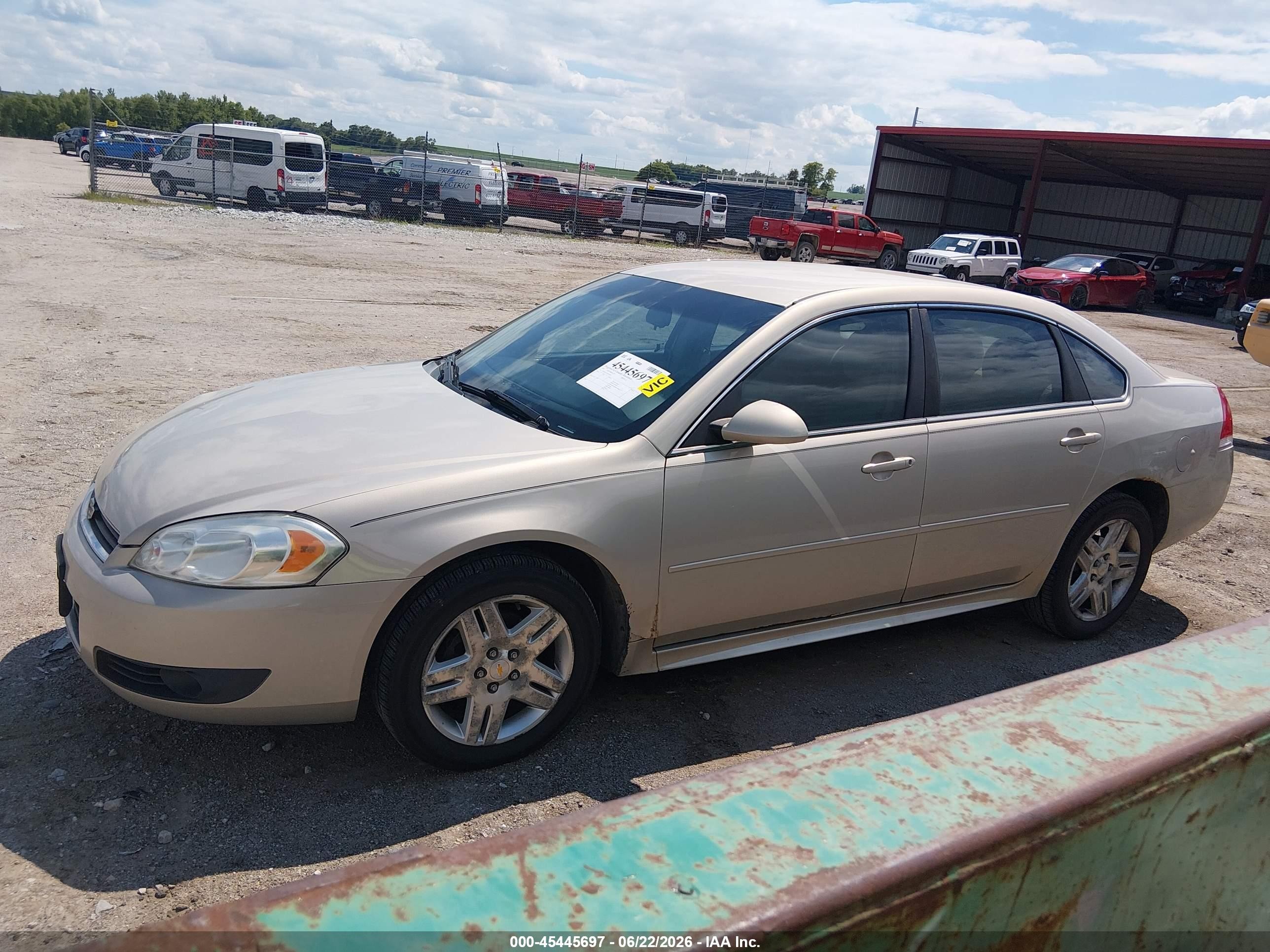 2011 Chevrolet Impala Lt Золотой vin: 2G1WB5EK4B1100386
