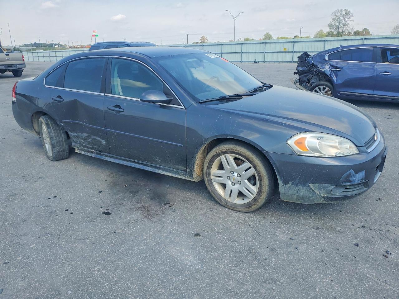 2011 Chevrolet Impala Lt Gray vin: 2G1WB5EK4B1139463