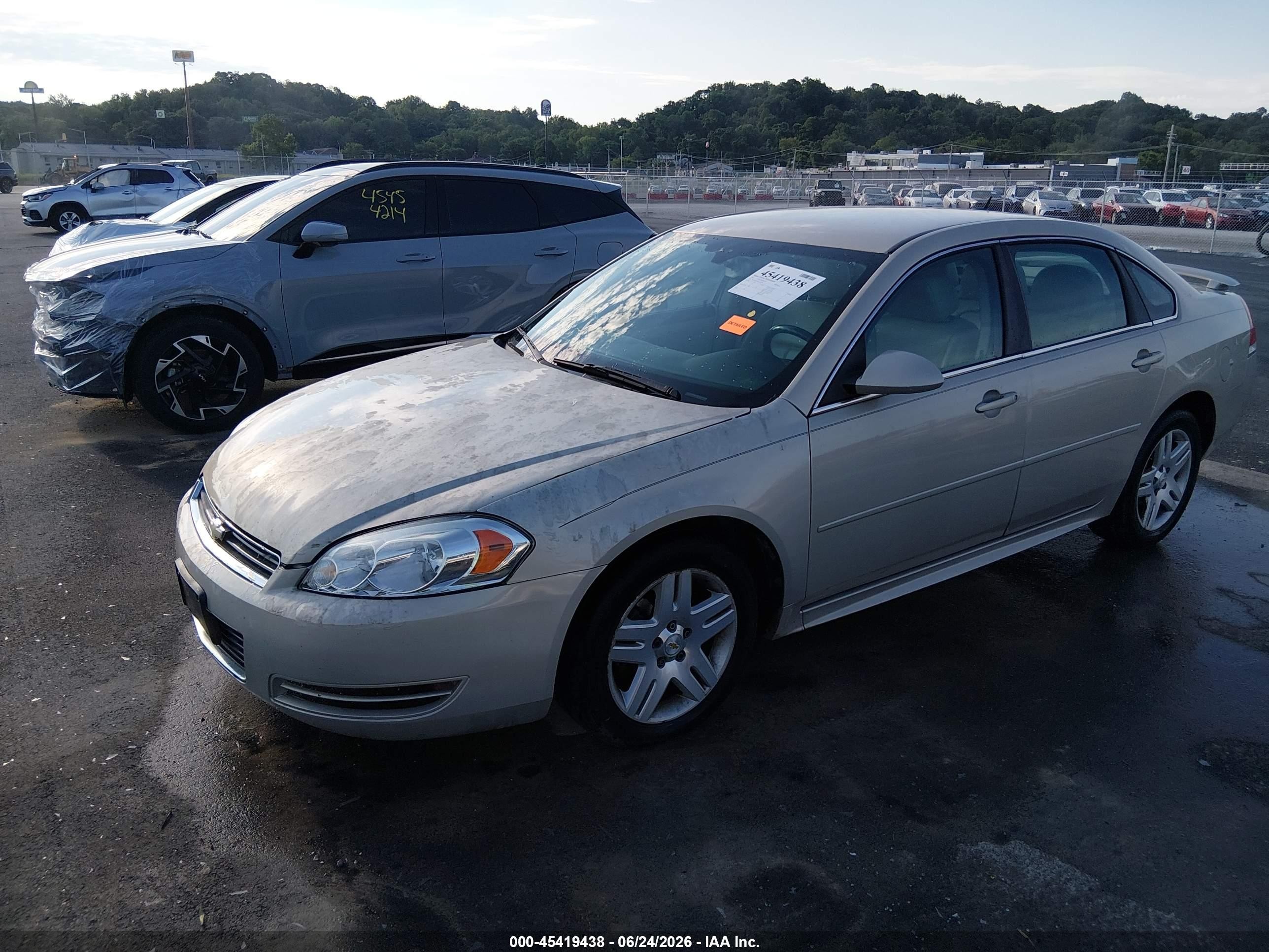 2011 Chevrolet Impala Lt Silver vin: 2G1WB5EK4B1183401