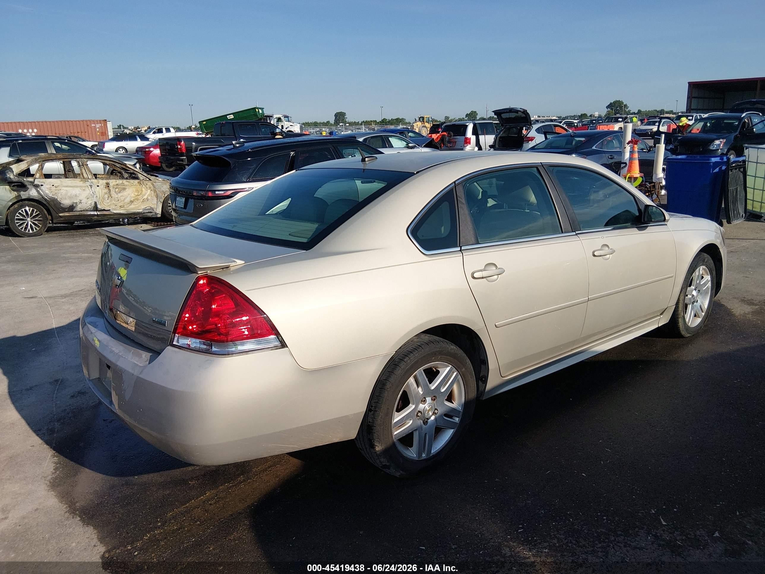 2011 Chevrolet Impala Lt Silver vin: 2G1WB5EK4B1183401