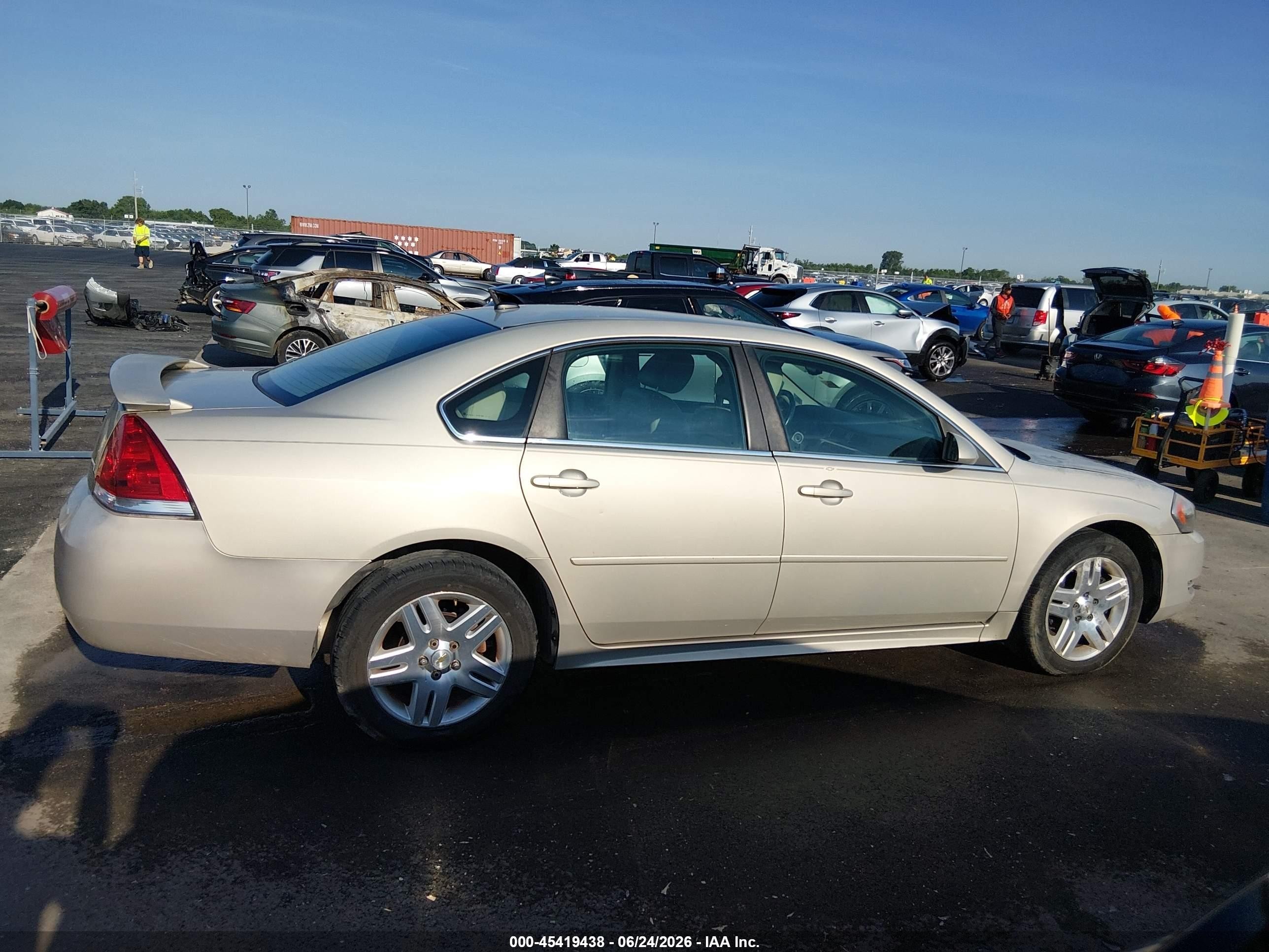 2011 Chevrolet Impala Lt Silver vin: 2G1WB5EK4B1183401