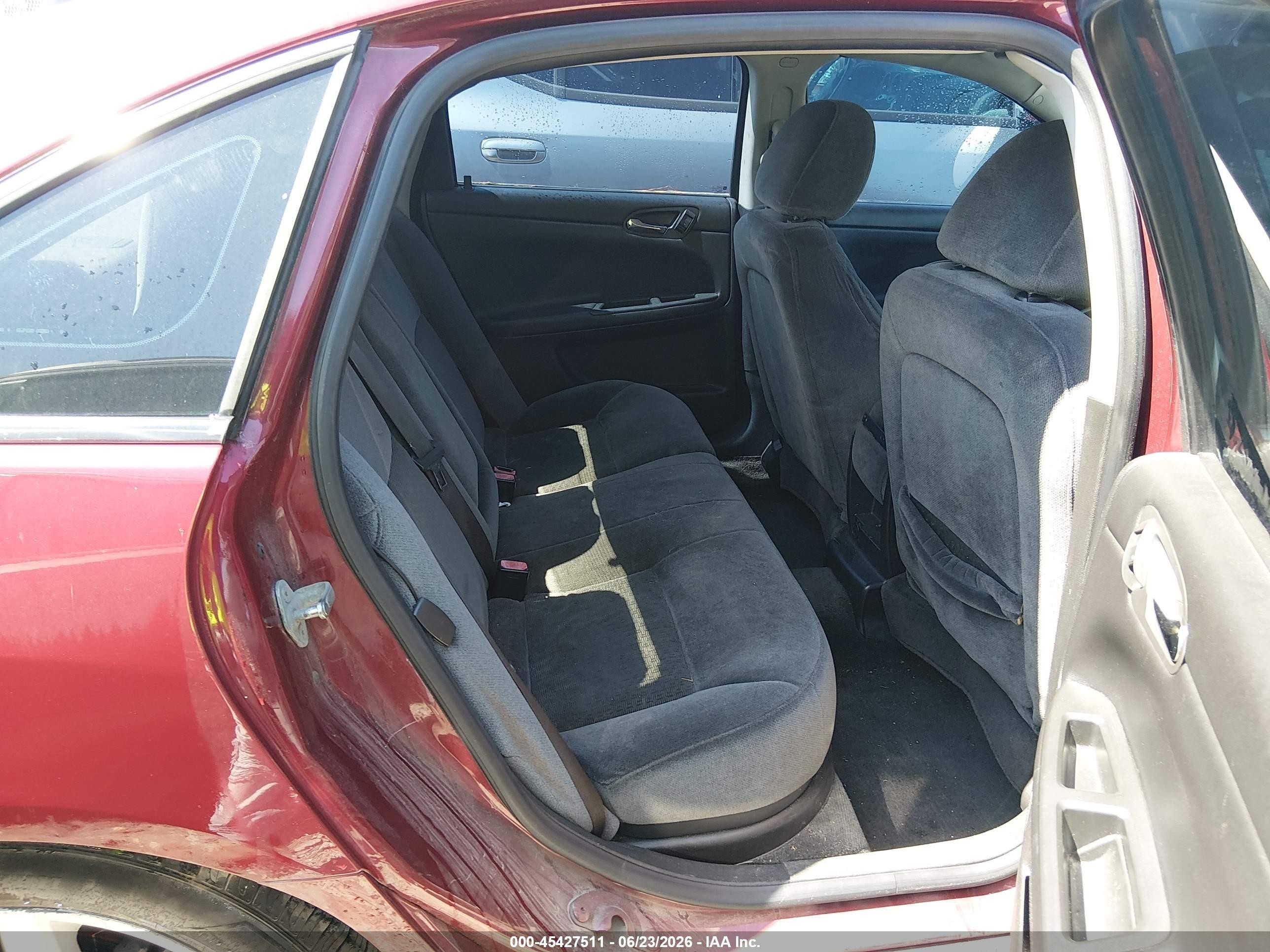 2011 Chevrolet Impala Lt Red vin: 2G1WB5EK4B1270263