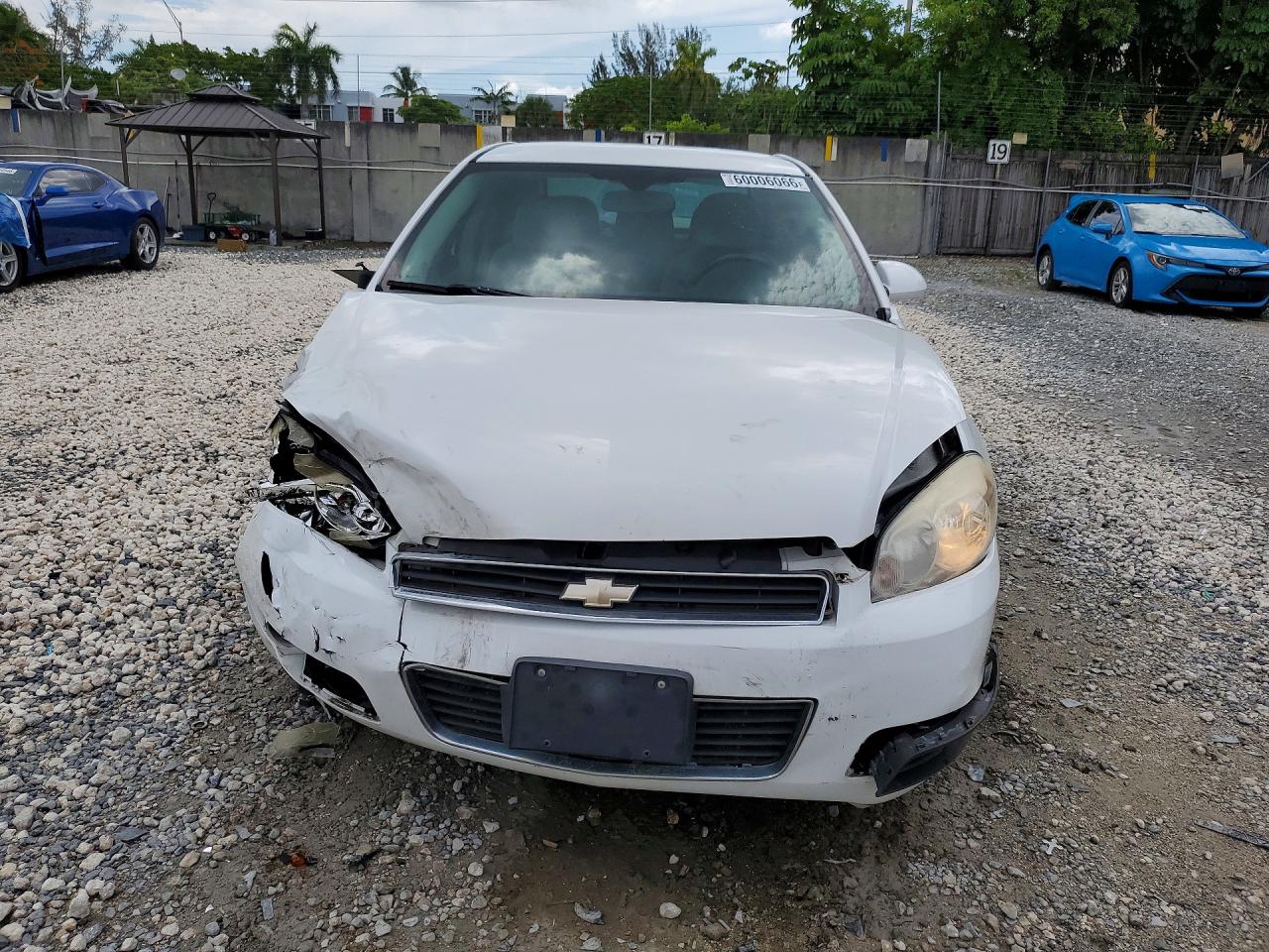 2011 Chevrolet Impala Lt White vin: 2G1WB5EK4B1324922