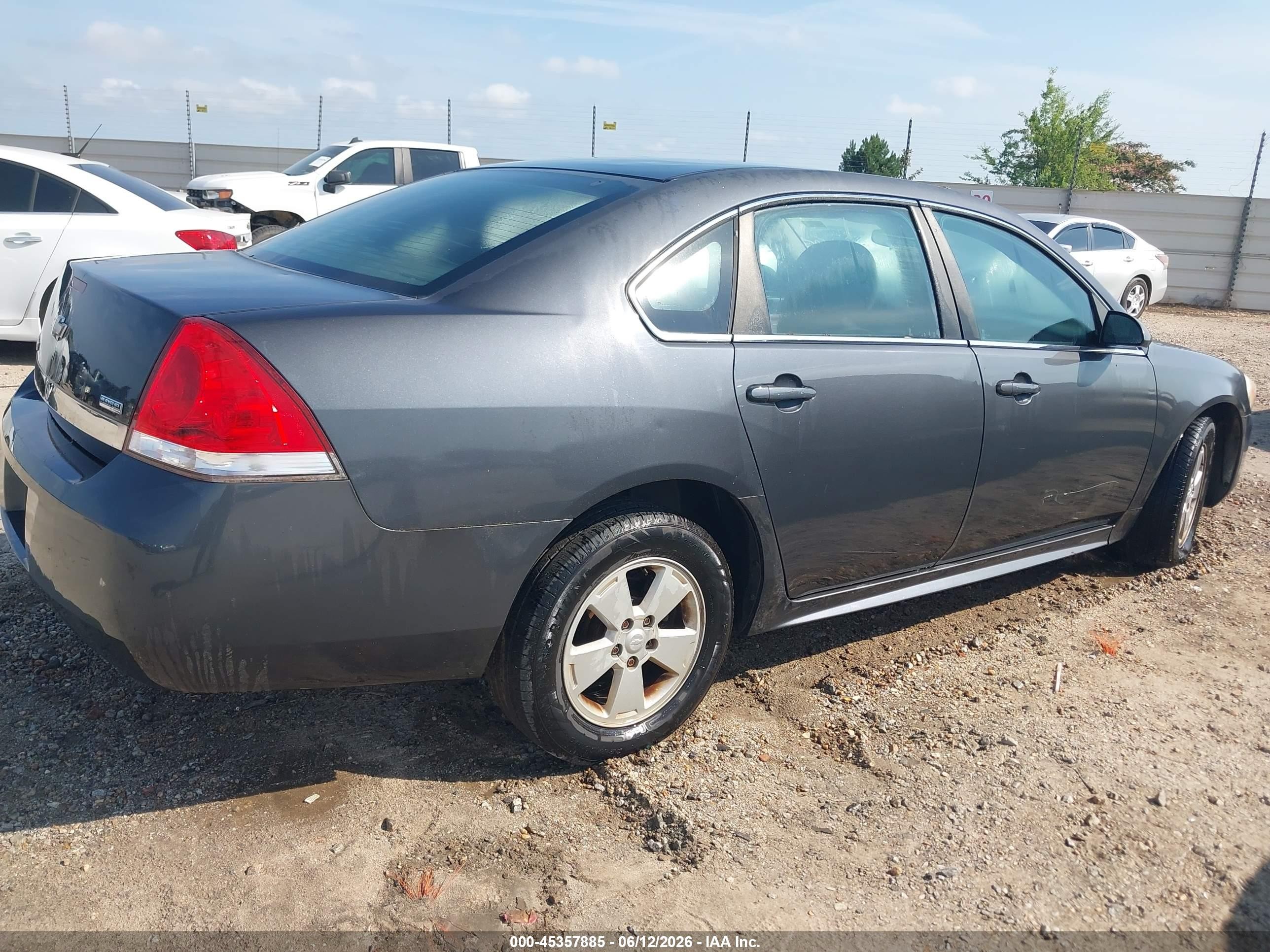 2010 Chevrolet Impala Lt Серый vin: 2G1WB5EK5A1151099